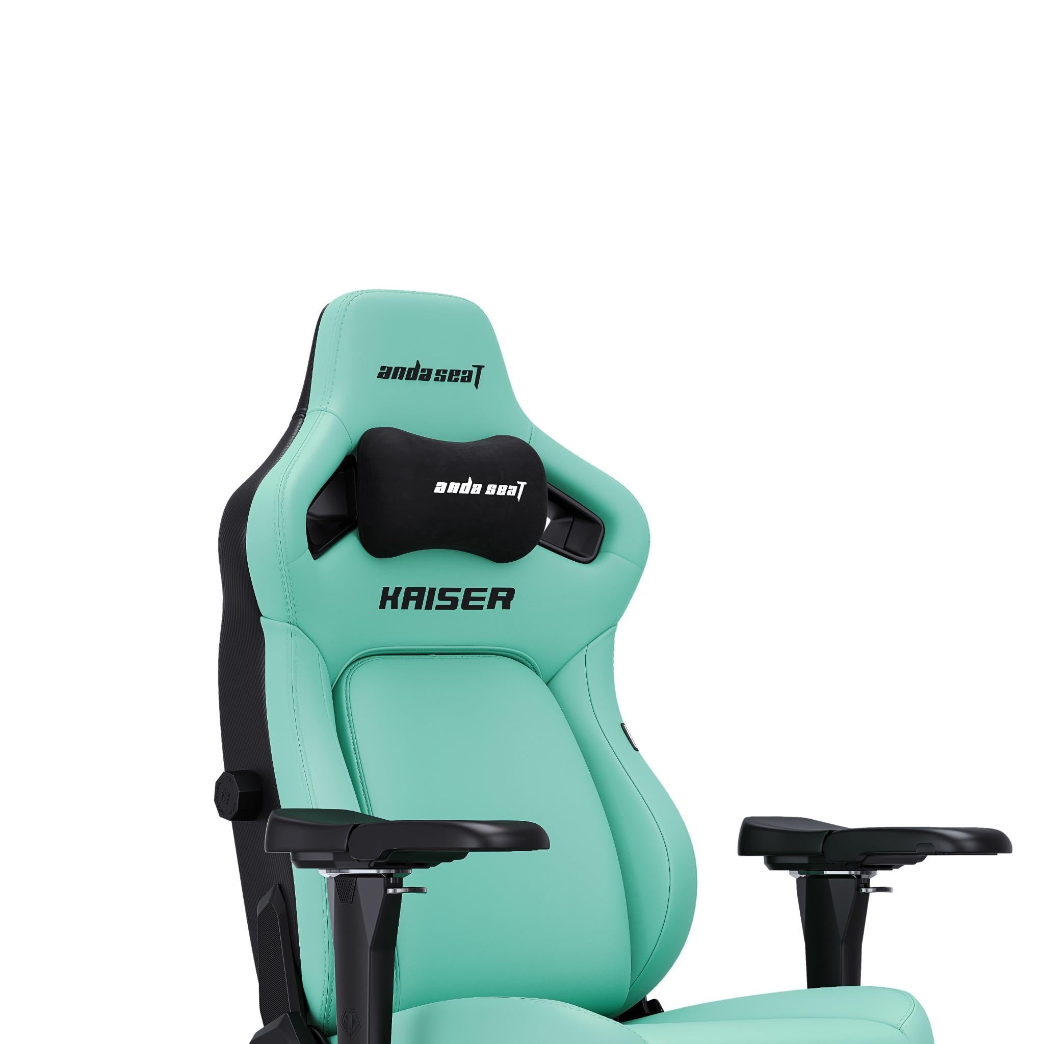 Anda Seat Kaiser 4 Series XL Premium Ergonomic Gaming Chair - Robin Egg Blue | High Back Racing Style with Lumbar Support | Perfect for PC, Console Gaming & Home Office