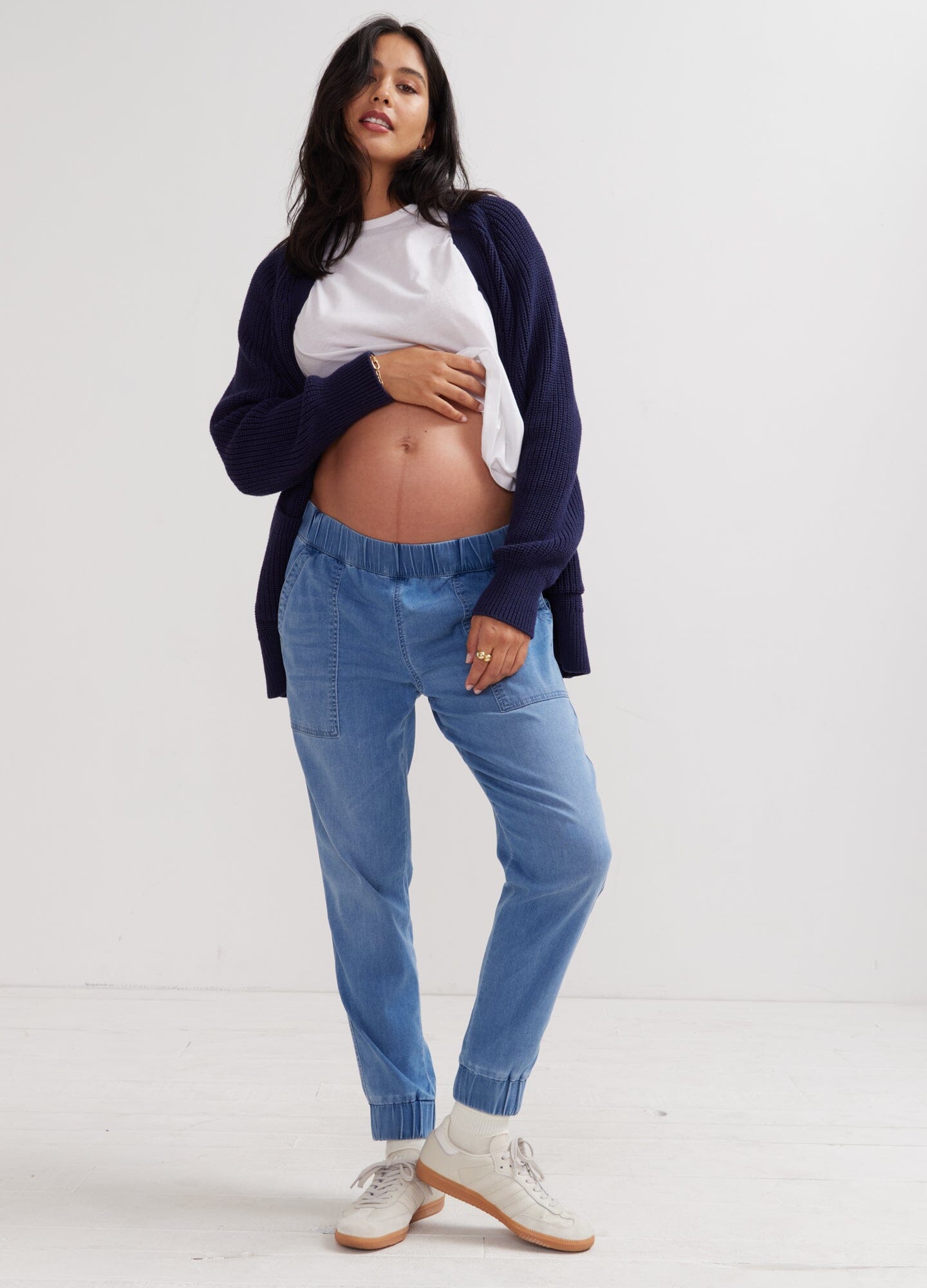 Stylish & Comfortable Easy Denim Joggers for Women & Men - Perfect for Casual Wear, Lounge & Outdoor Activities