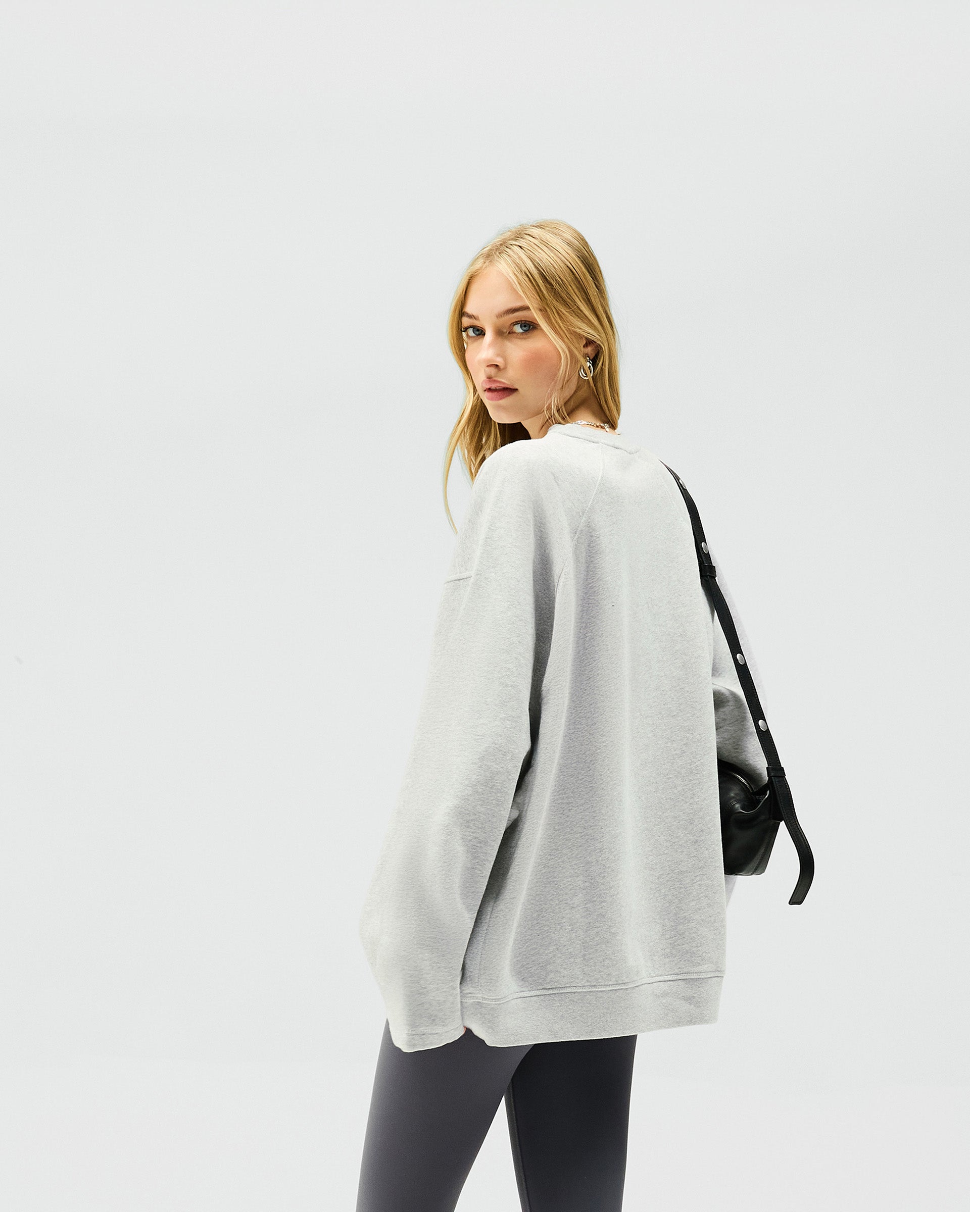 Owners Club Relaxed Sweater - Soft Grey Marl Pullover for Men & Women | Cozy Casual Wear for Fall & Winter