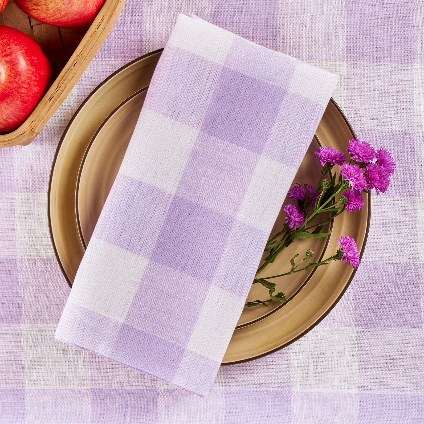Buffalo Check Cotton Napkins - Set of 4 Premium Dinner Napkins for Holiday Table Setting, Christmas Decor & Farmhouse Dining - Reusable & Washable