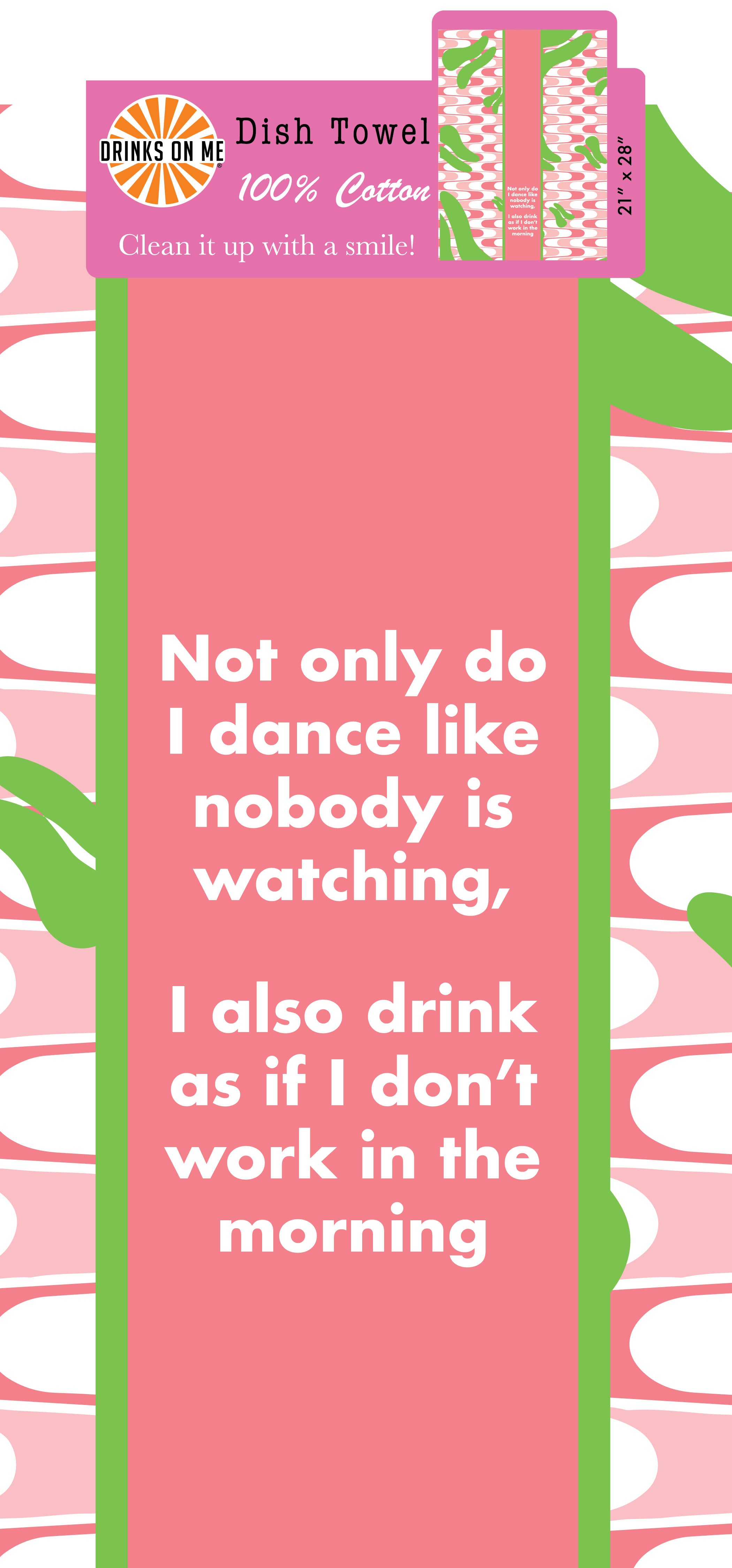 Funny Morning Dish Towel - Don't Talk to Me Before Coffee - Perfect Kitchen Towel for Coffee Lovers & Home Decor