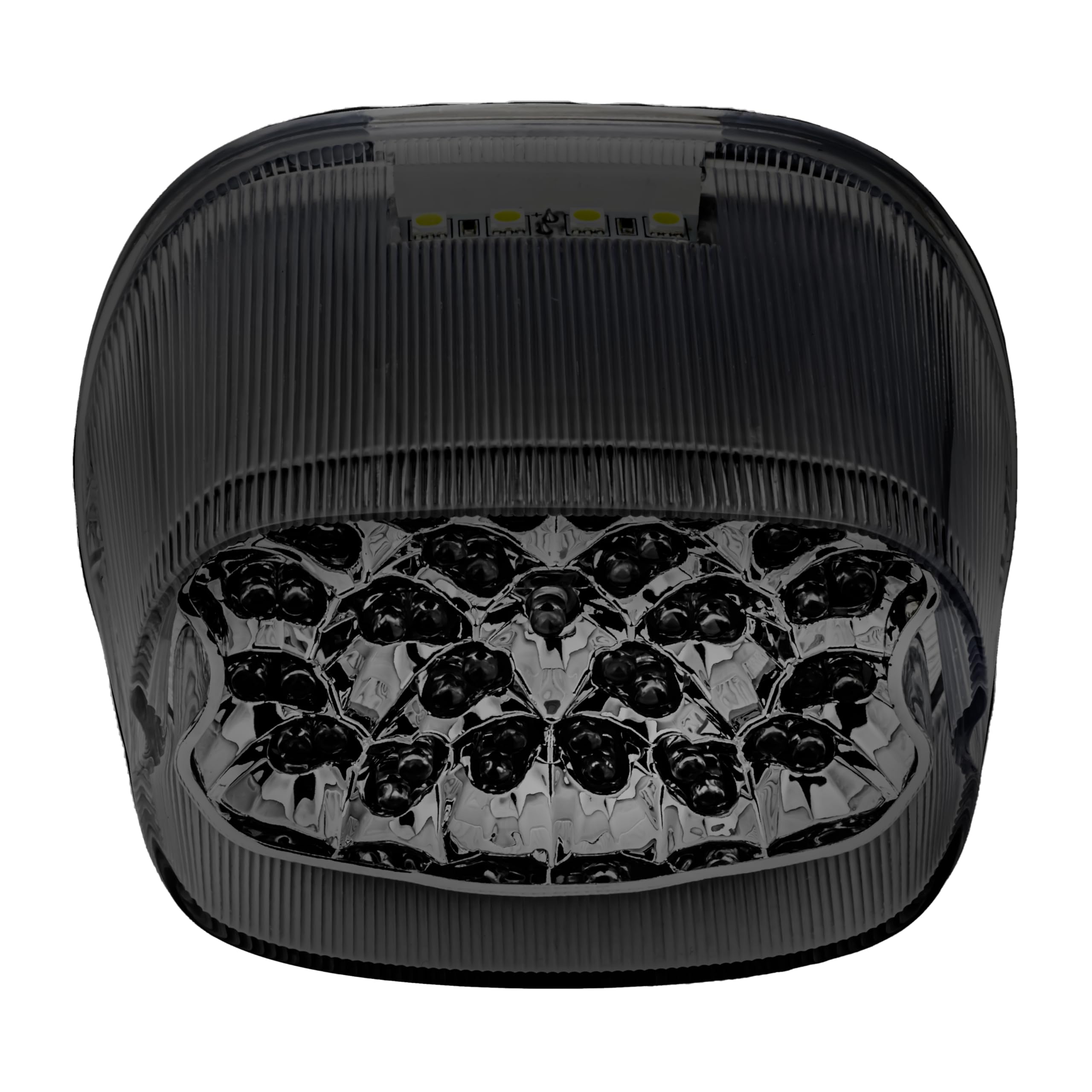Eagle Lights 8900TL2-S Squareback LED Tail Light Kit with Integrated Turn Signals for Harley Davidson Motorcycles - Smoked Lens | Enhanced Visibility & Safety for Night Riding & Custom Bike Builds