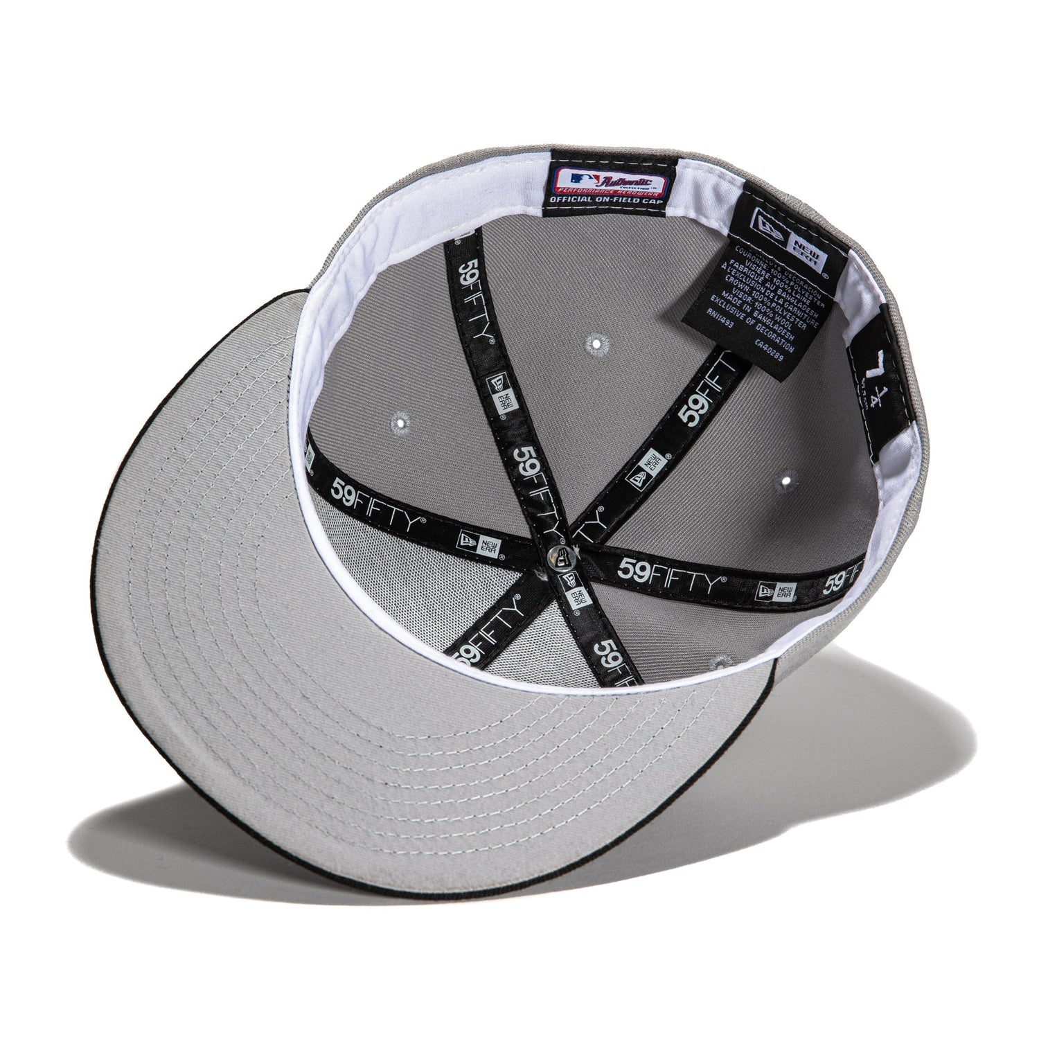 New Era 59Fifty Retro On Field Pittsburgh Pirates Baseball Cap - Gray & Black Snapback Hat for Men & Women | Perfect for Baseball Games, Streetwear & Casual Outfits