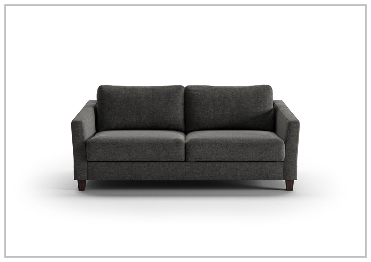 Custom Luonto Monika Fabric Sleeper Sofa - Handmade to Order - Convertible Sofa Bed for Small Spaces & Guest Rooms - Perfect for Apartments, Dorms & Home Offices