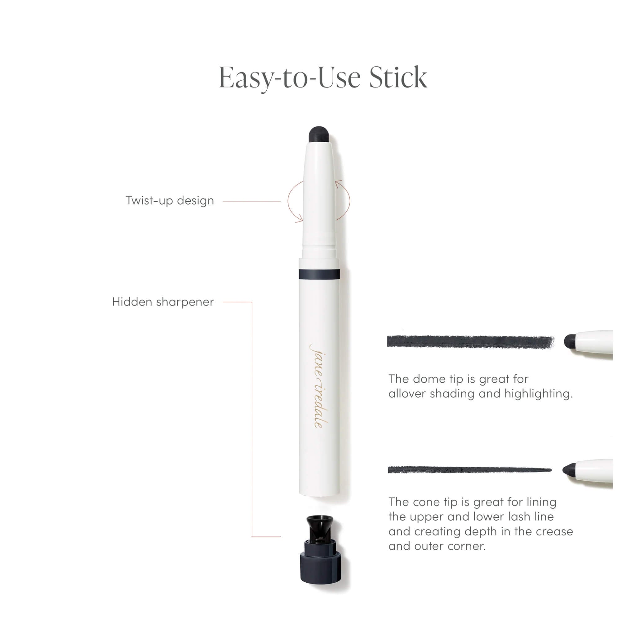 ColorLuxe Creamy Eye Shadow Stick - Long Lasting, Blendable Makeup for Day & Night Looks | Perfect for Everyday Wear, Parties & Special Occasions