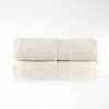Premium Organic Cotton 650 GSM 2-Piece Bath Sheet Set - Ultra Soft & Absorbent Luxury Towels for Spa, Hotel & Home Bathroom