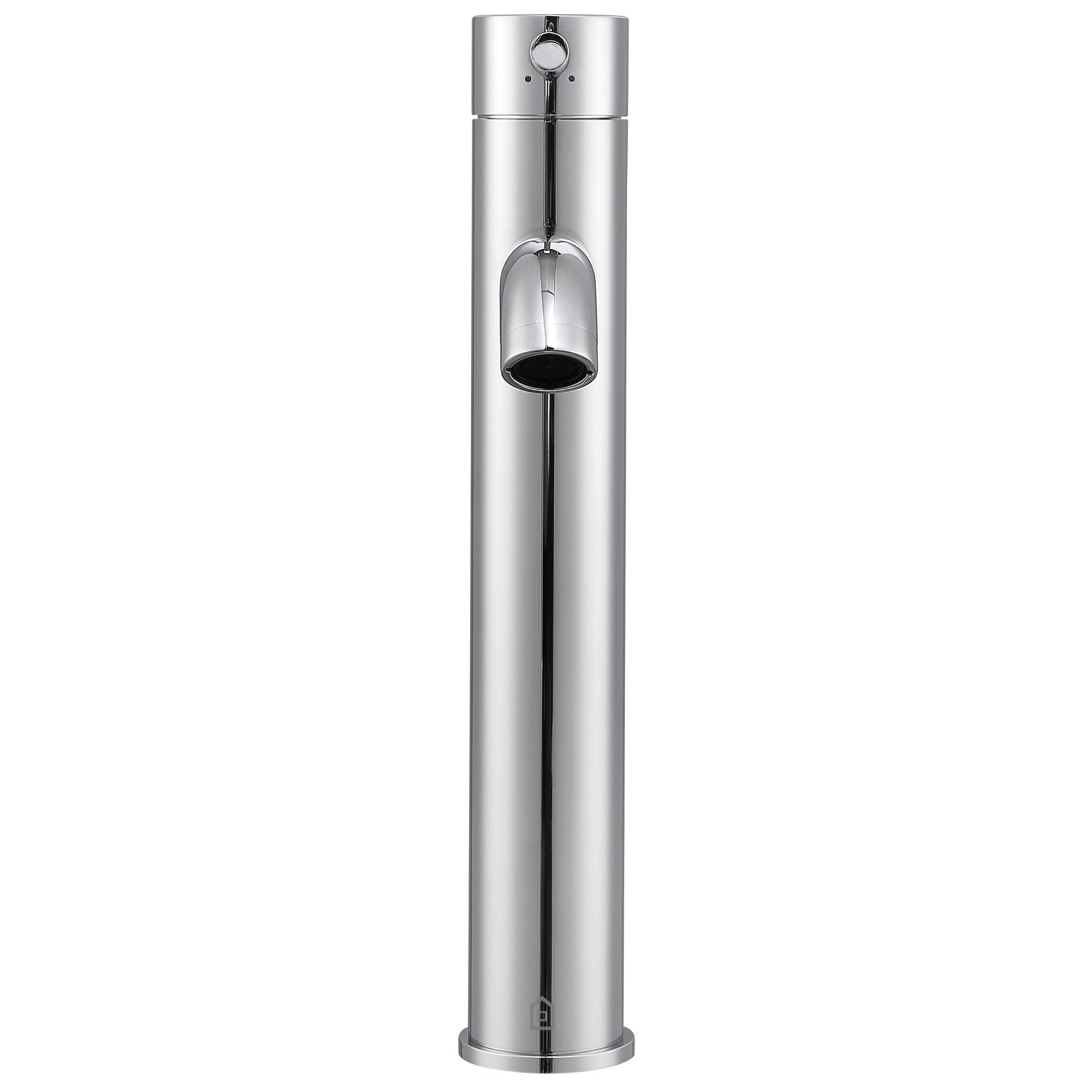 Ancona Argenta Chrome Vessel Bathroom Faucet - Modern Single Hole Bath Sink Faucet for Vessel Sinks, Perfect for Bathroom Vanity and Powder Room Decor