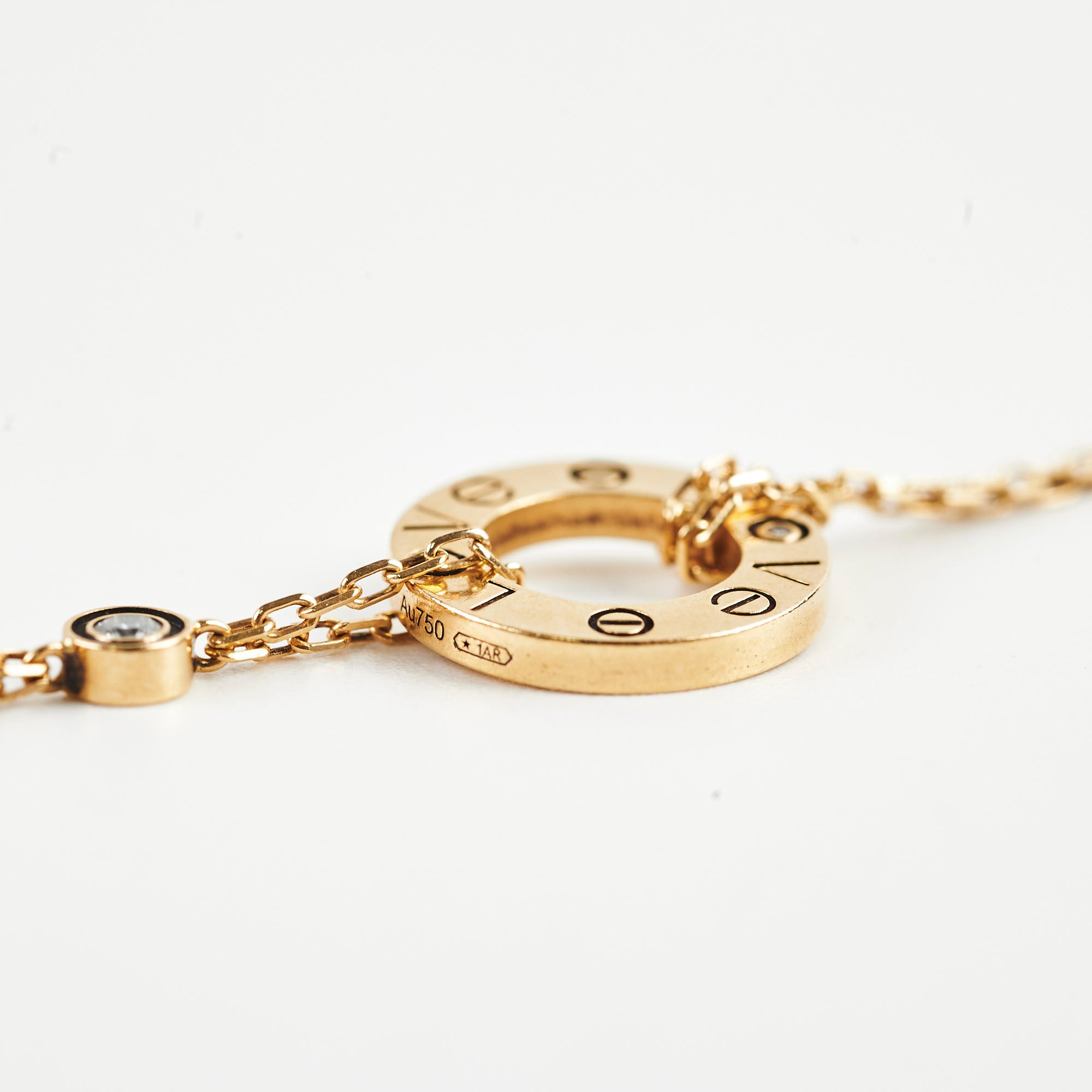 Cartier Love Bracelet 18K Yellow Gold with 1 Diamond - Luxury Jewelry Gift for Women, Anniversary & Valentine's Day Present