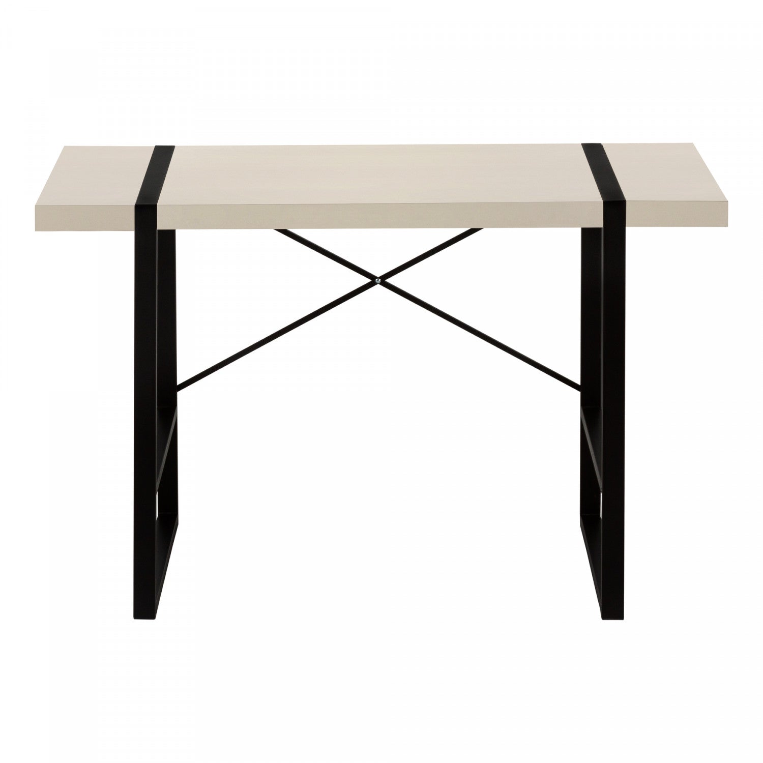 Dray Desk Light Taupe - Modern Home Office Desk for Small Spaces, Study & Work from Home - Perfect for Remote Work, Online Classes & Gaming Setup