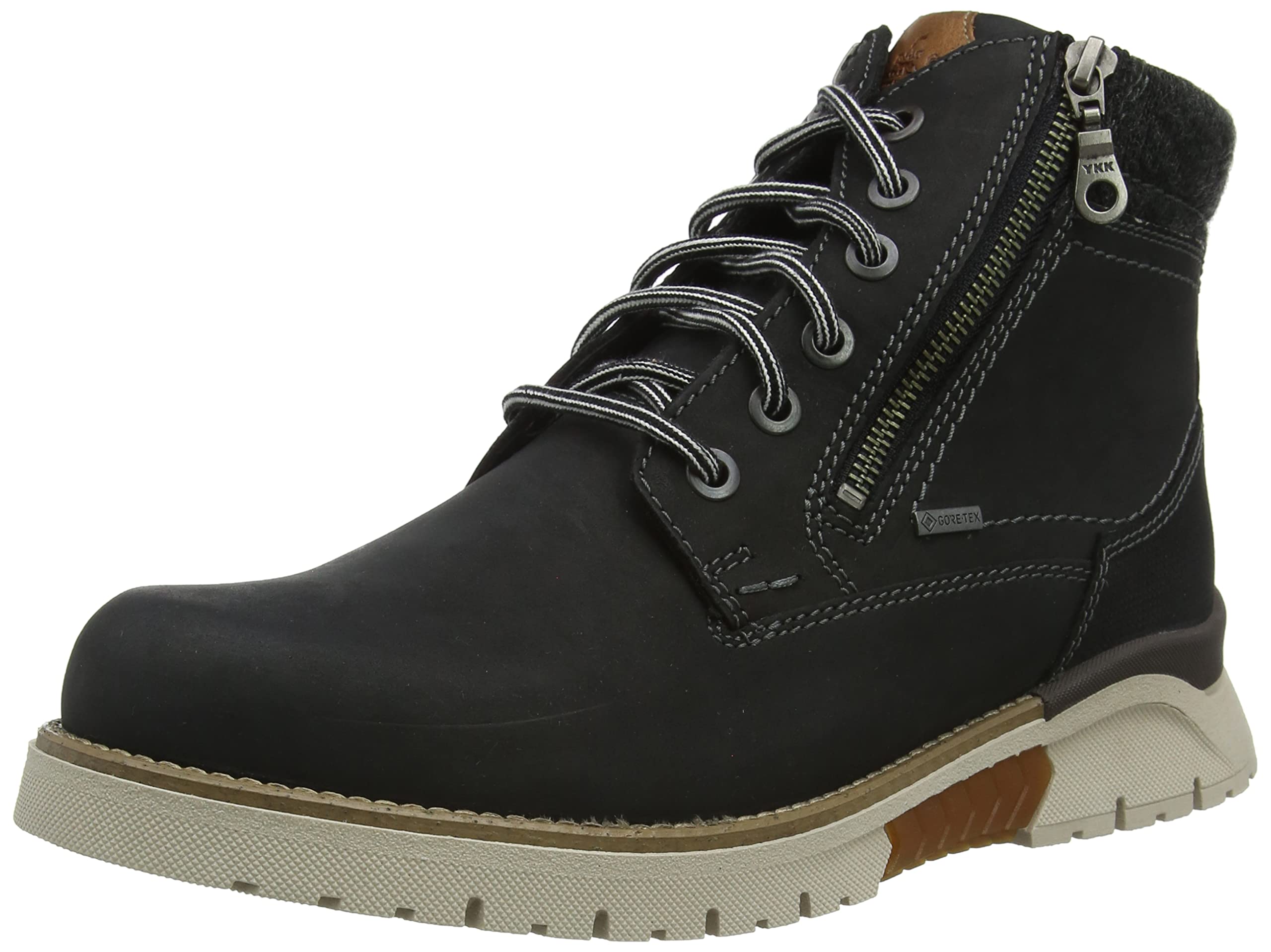 FRETZ Men's Cooper Boat Shoes - Classic Leather Deck Shoes for Men, Non-Slip Boat Shoes for Sailing, Fishing & Outdoor Activities