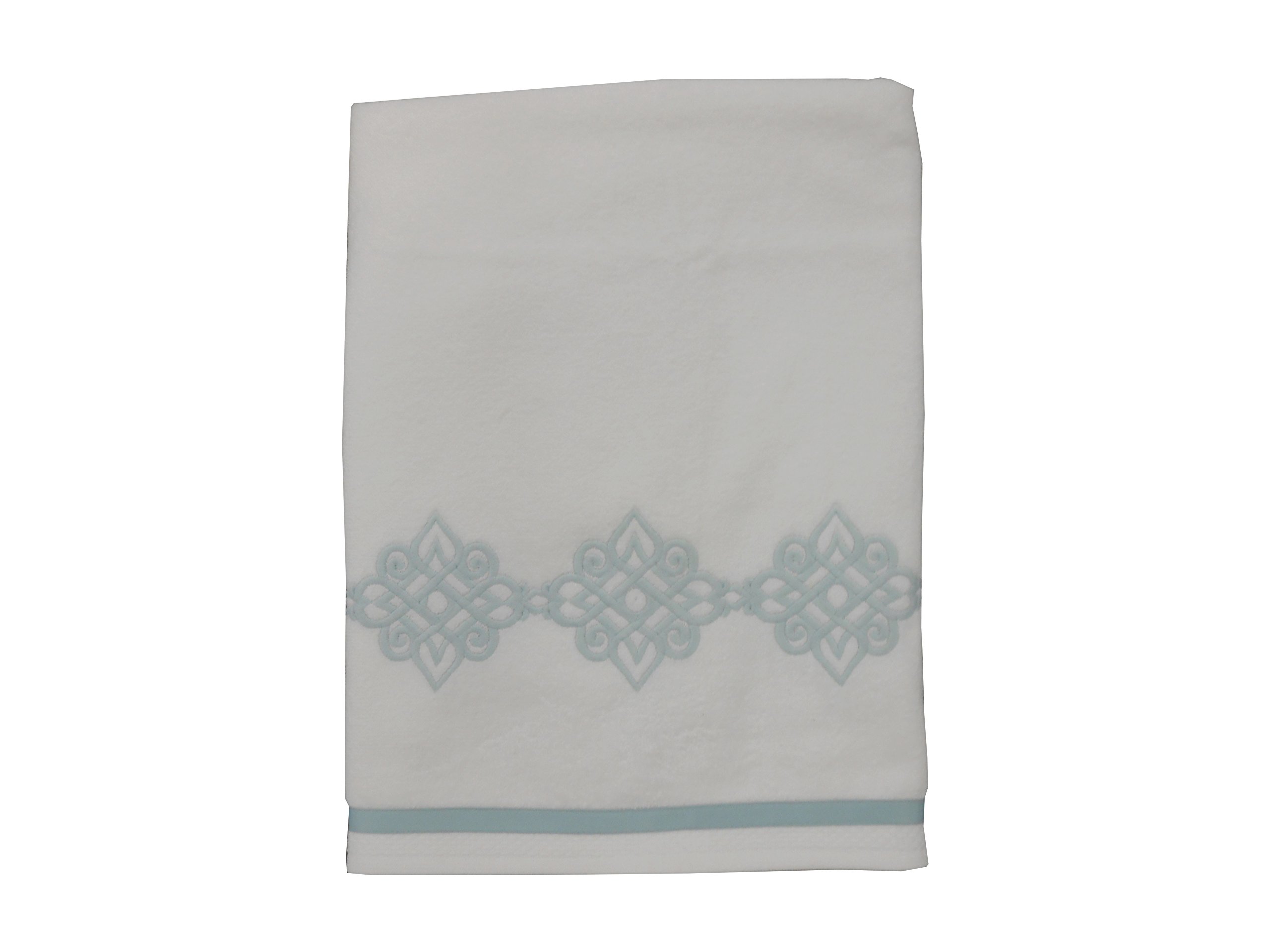 Avanti Linens Riverview Bath Towel - Soft & Absorbent White Towel for Spa, Bath & Pool | Luxury Hotel Quality