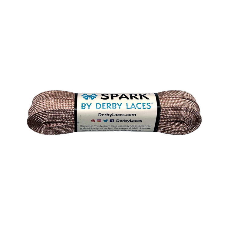 SPARK METALLIC LACES - Shiny Fashion Shoe Laces for Sneakers & Boots | Perfect for Parties, Weddings & Special Occasions