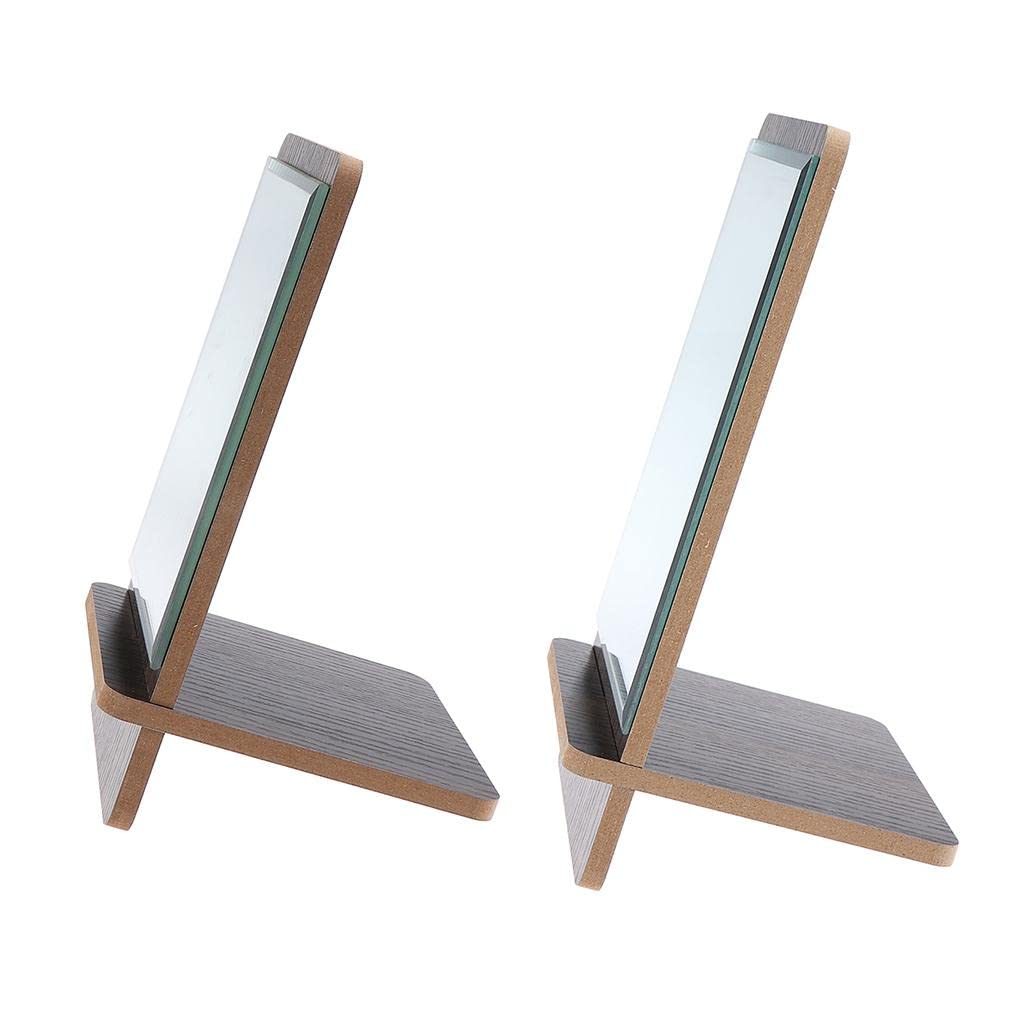 Trendy Retail® Detachable Countertop Makeup Vanity Mirror with LED Lights - Perfect for Bathroom, Cosmetic Application & Shaving - Ideal for Home, Salon and Travel Use