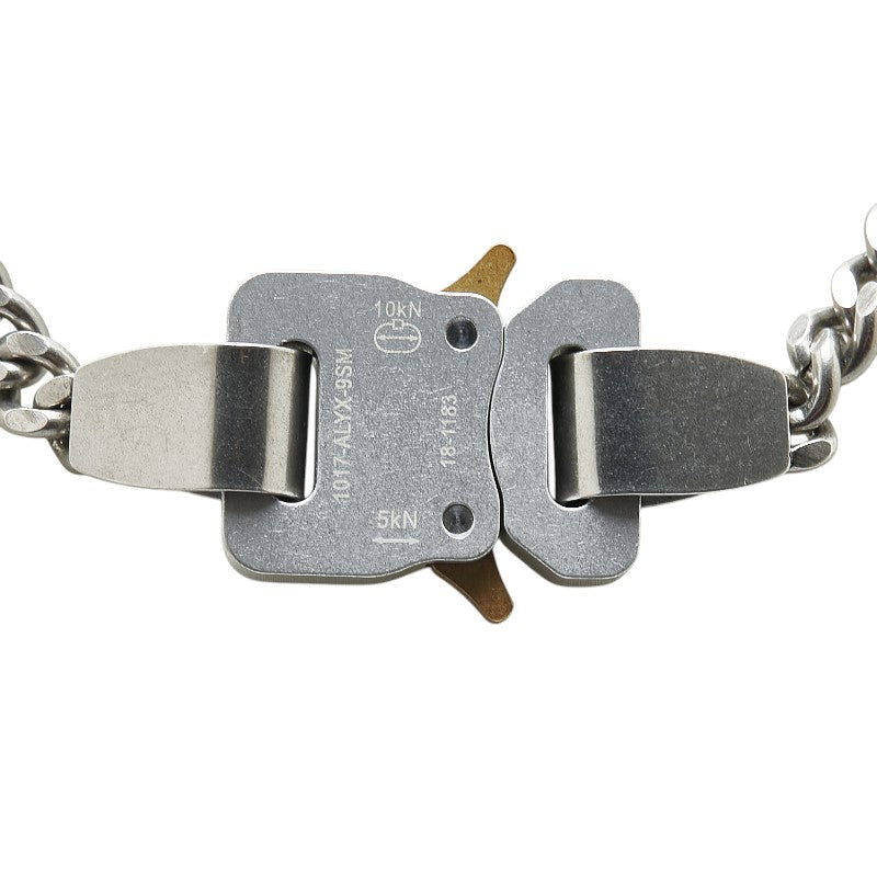 1017 Alyx 9SM Metal Rollercoaster Hero Chain Necklace for Men - Stainless Steel Punk Gothic Jewelry for Streetwear & Fashion Accessories | Perfect for Concerts, Parties & Edgy Outfits