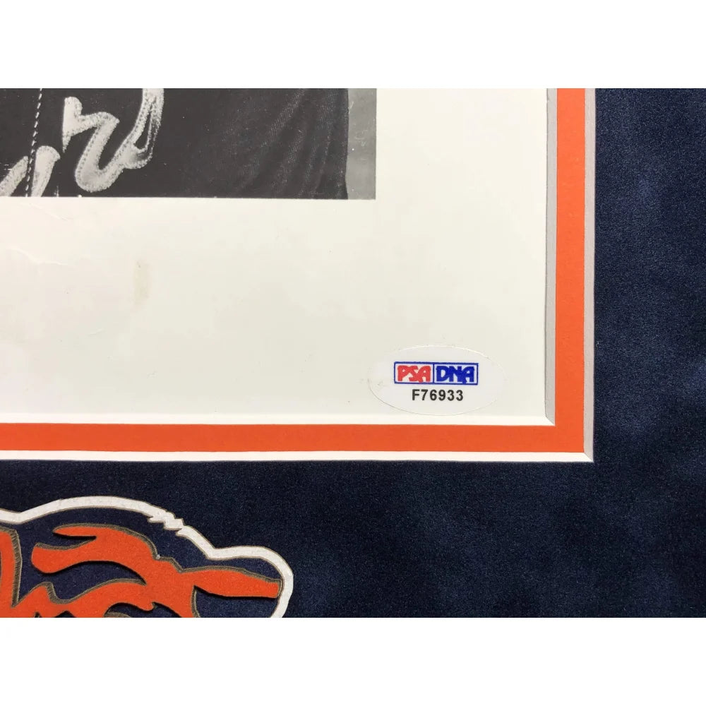 George Halas Autographed 8x10 Framed Photo with PSA/DNA COA - Chicago Bears Memorabilia - Perfect for Sports Collectors, Man Cave Decor, and Football Fans Gifts