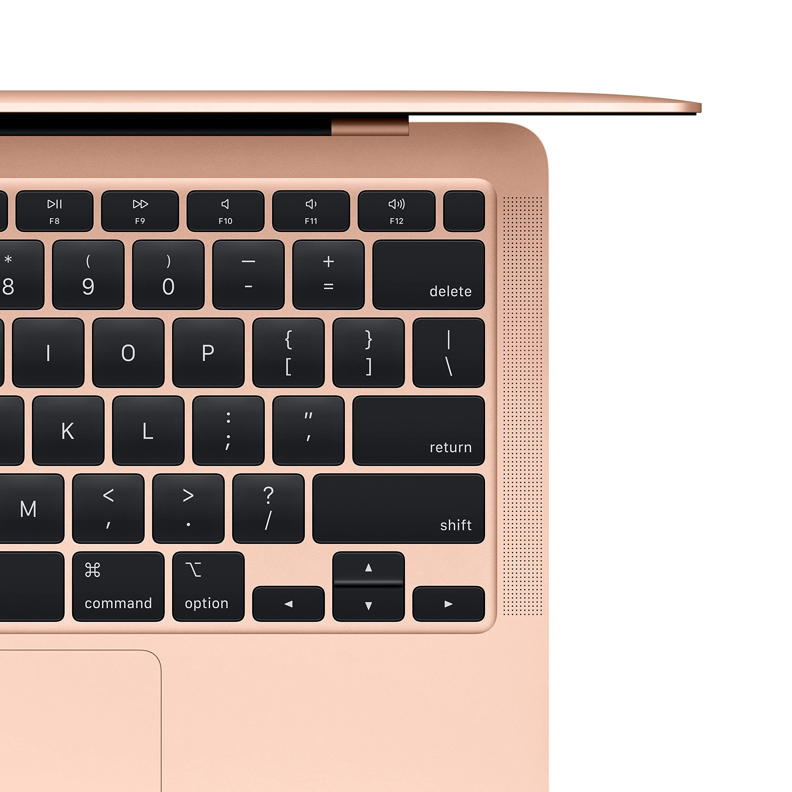 Refurbished 2020 Apple MacBook Air 13-inch with M1 Chip, 8GB RAM & 512GB SSD in Gold - Perfect for Students, Remote Work & Creative Professionals