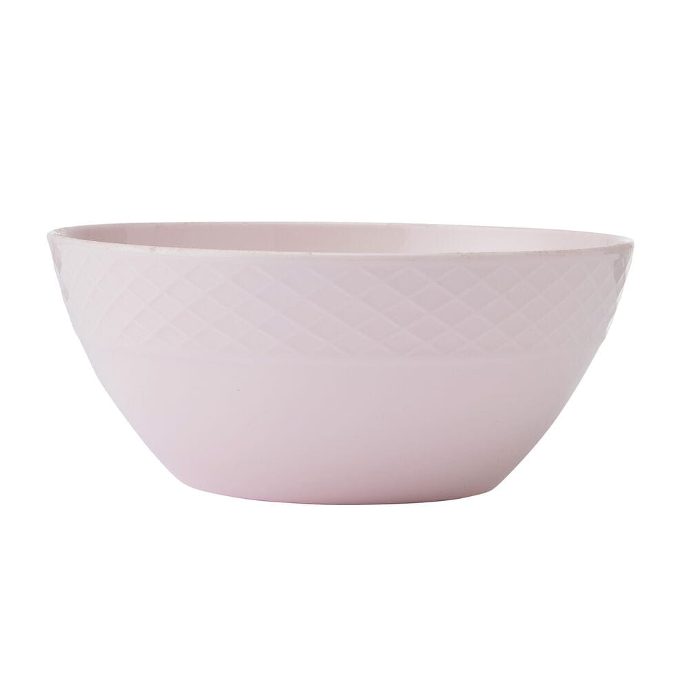 Trellis Pink 12-Piece Dinnerware Set - Service for 4 People - Elegant Porcelain Plates, Bowls & Mugs - Perfect for Family Dinners, Parties & Everyday Use