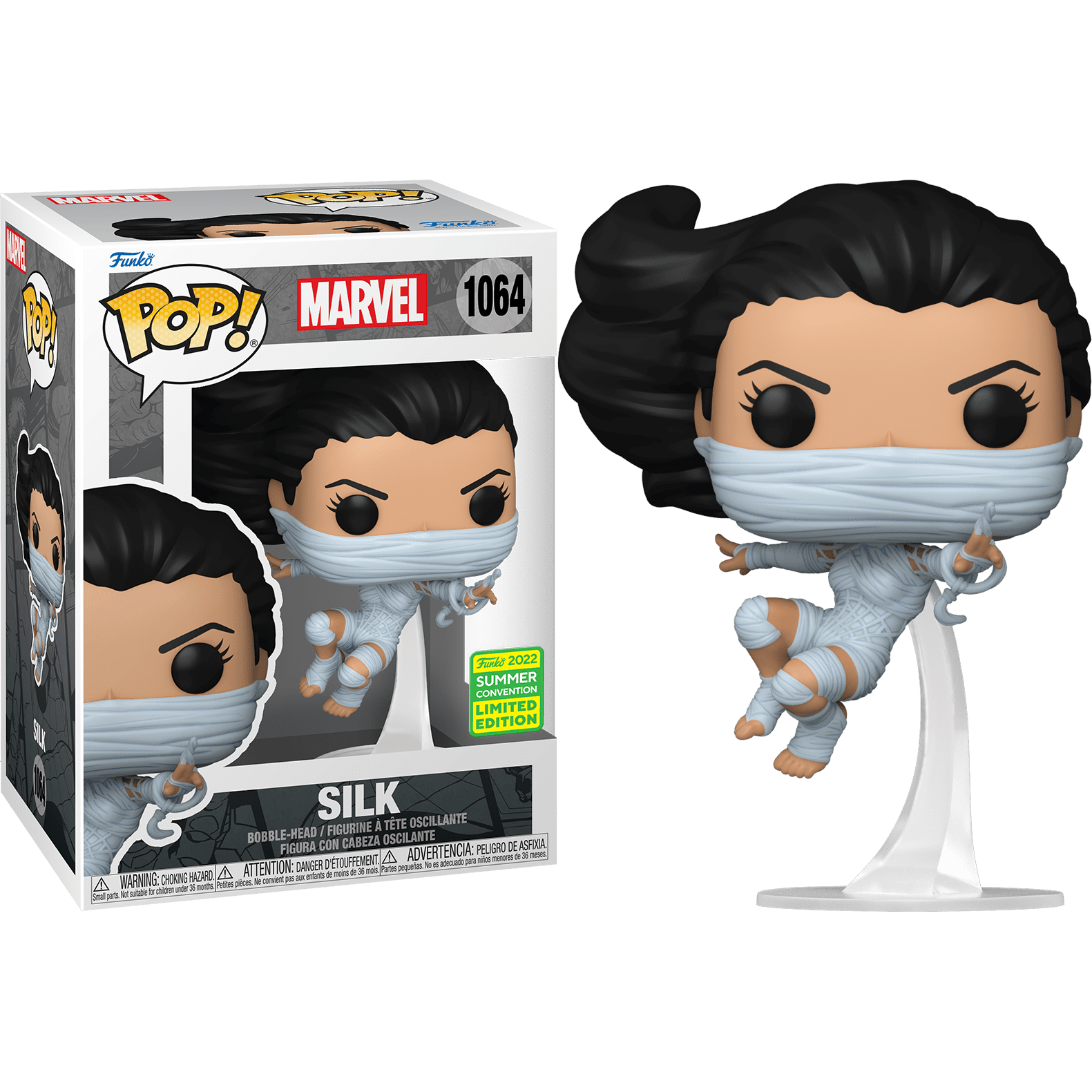 Marvel Silk 2022 Summer Convention Exclusive Action Figure - Collectible for Marvel Fans & Comic Con Enthusiasts | Perfect for Display, Gifts & Cosplay