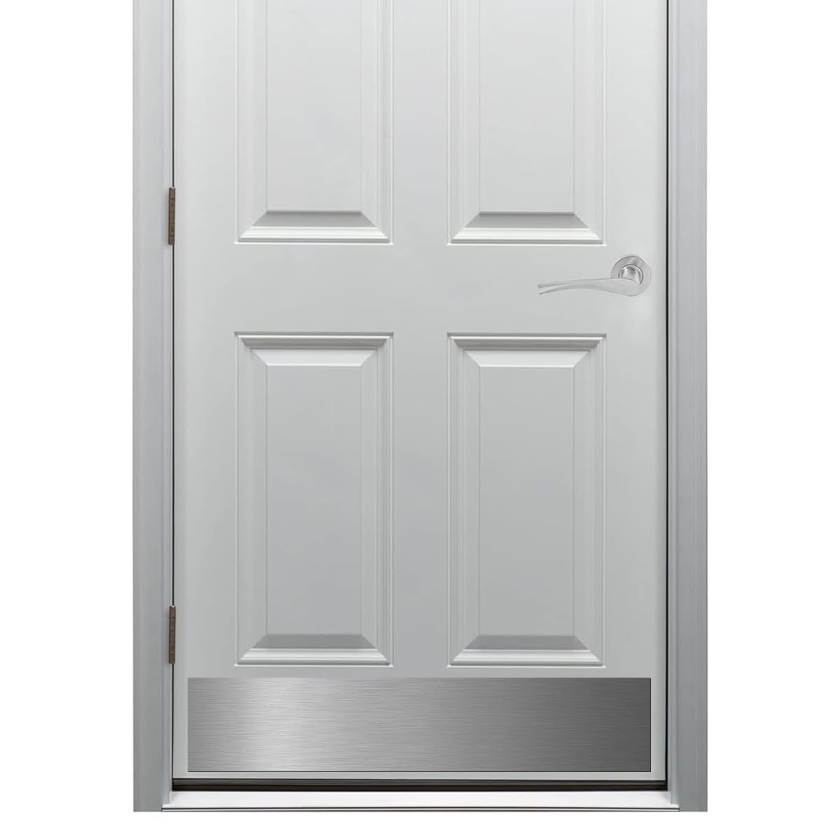 Stainless Steel Self-Adhesive Door Kick Plate - 8