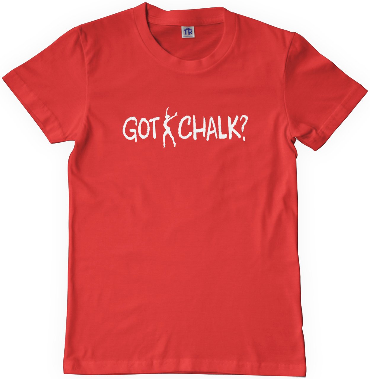 Threadrock Big Girls' Got Chalk Gymnastics Youth T-Shirt - Comfortable Athletic Tee for Young Gymnasts - Perfect for Practice, Competitions & Team Spirit