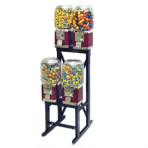 Vintage 4 Head Gumball Machine - Classic Candy Dispenser for Home, Office, and Party Decor - Perfect for Kids, Events, and Retro Style Spaces
