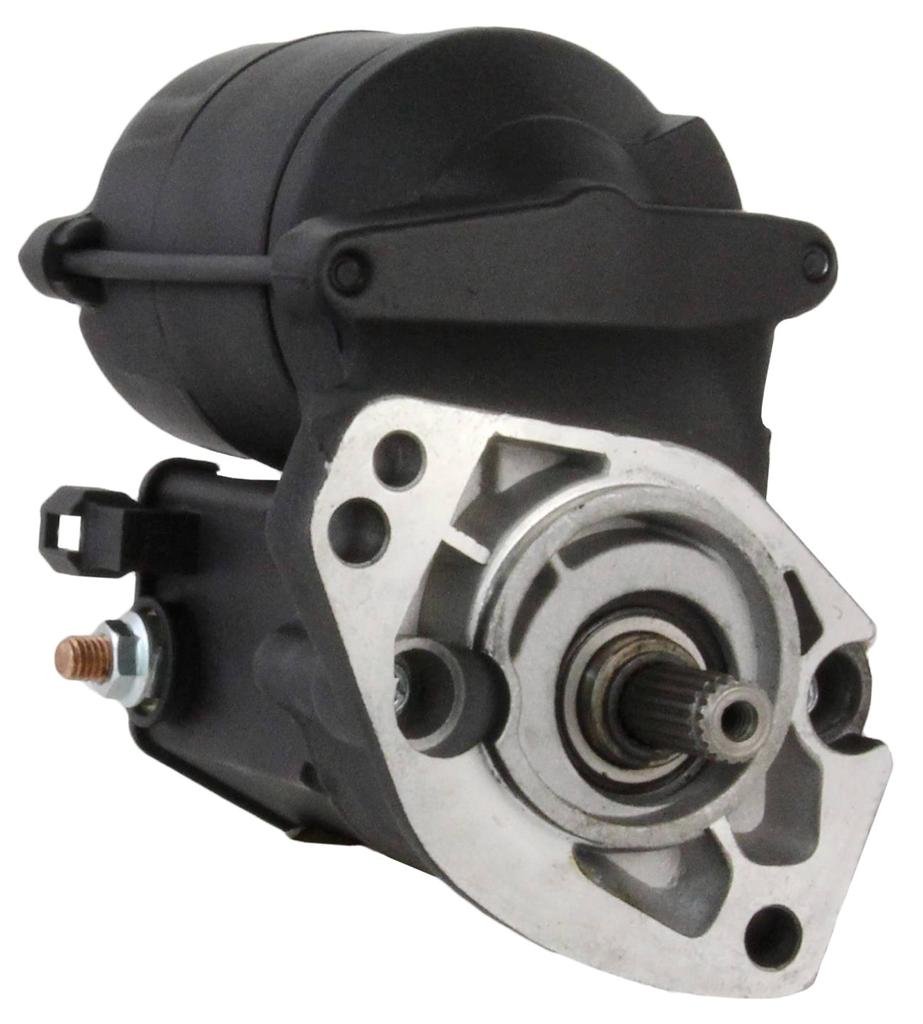 RAREELECTRICAL New Starter Motor Replacement for 1990 Harley-Davidson FLHTCU FLSTF FLTCU - Compatible with Part Numbers 128000-5750 & 31552-89B - Perfect for Motorcycle Repair and Restoration Projects