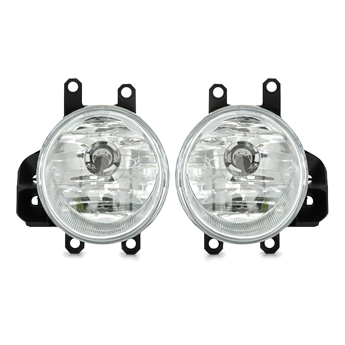 2019-2020 TOYOTA RAV4 LED Daytime Running Lights + Fog Lamps Combo - White Ice Blue DRL with Yellow Turn Signal - Complete Kit Includes Bezel, Wiring, LED Bulbs & Halogen - Perfect for Off-Roading, Night Driving & Car Customization