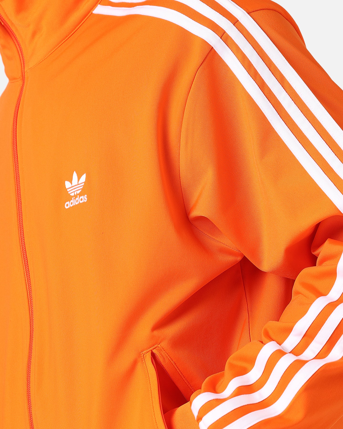 Adidas Firebird Track Jacket - Orange Retro Vintage Windbreaker for Men & Women | Running, Gym, Streetwear Fashion