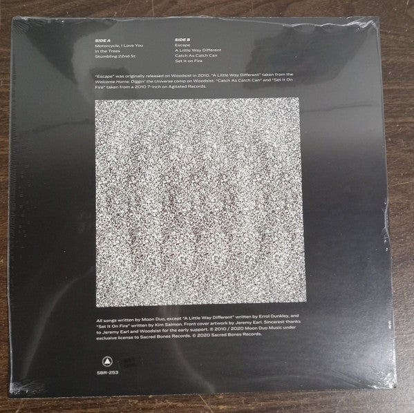 Moon Duo - Escape (Expanded Edition) Vinyl LP Album Limited Blue Reissue Mint Condition - Perfect for Record Collectors & Psychedelic Rock Fans