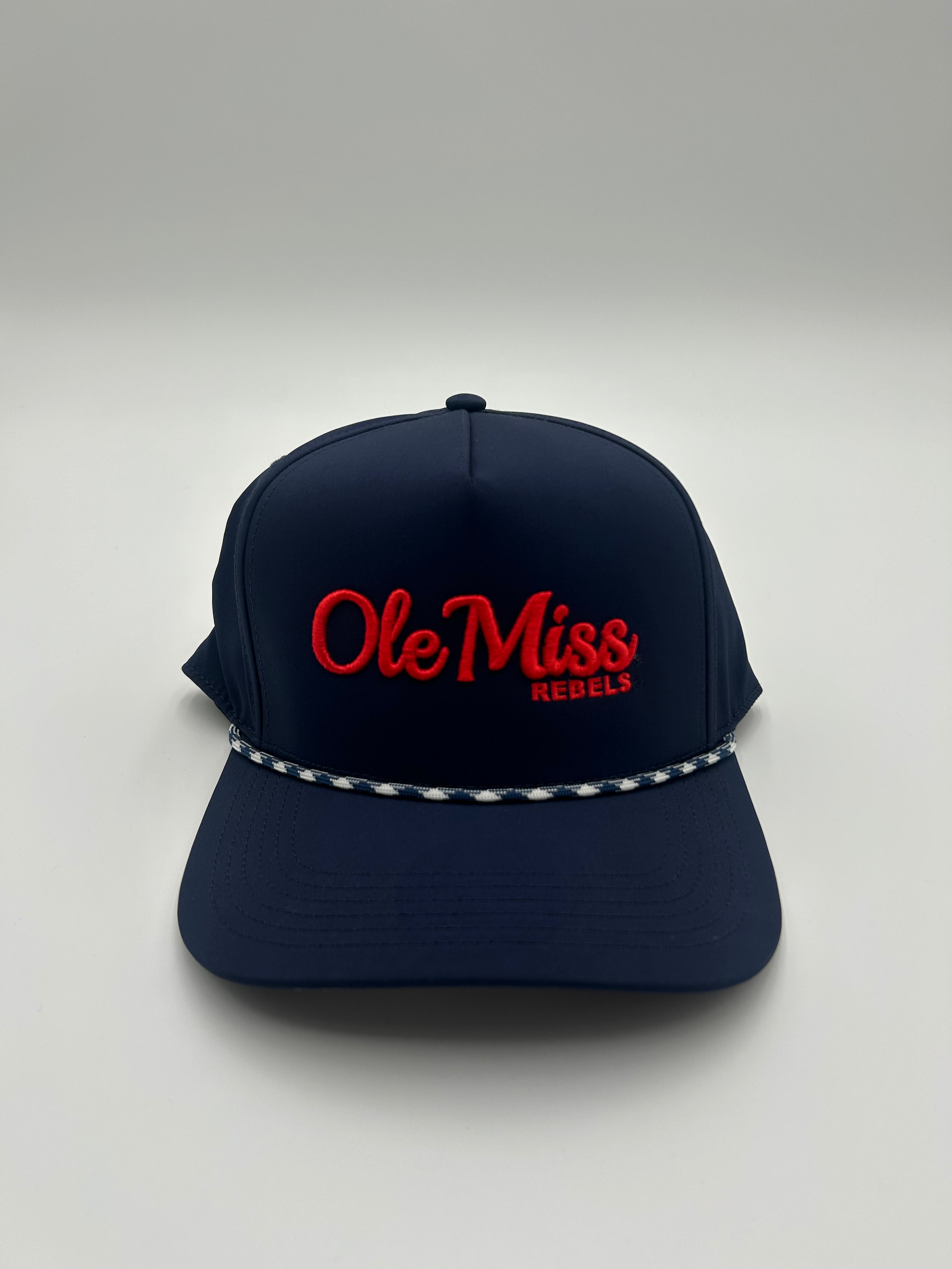 Ole Miss Rebels Adjustable Baseball Cap - Stylish NCAA Fan Hat for Men & Women - Perfect for Tailgating, Games, and Outdoor Activities