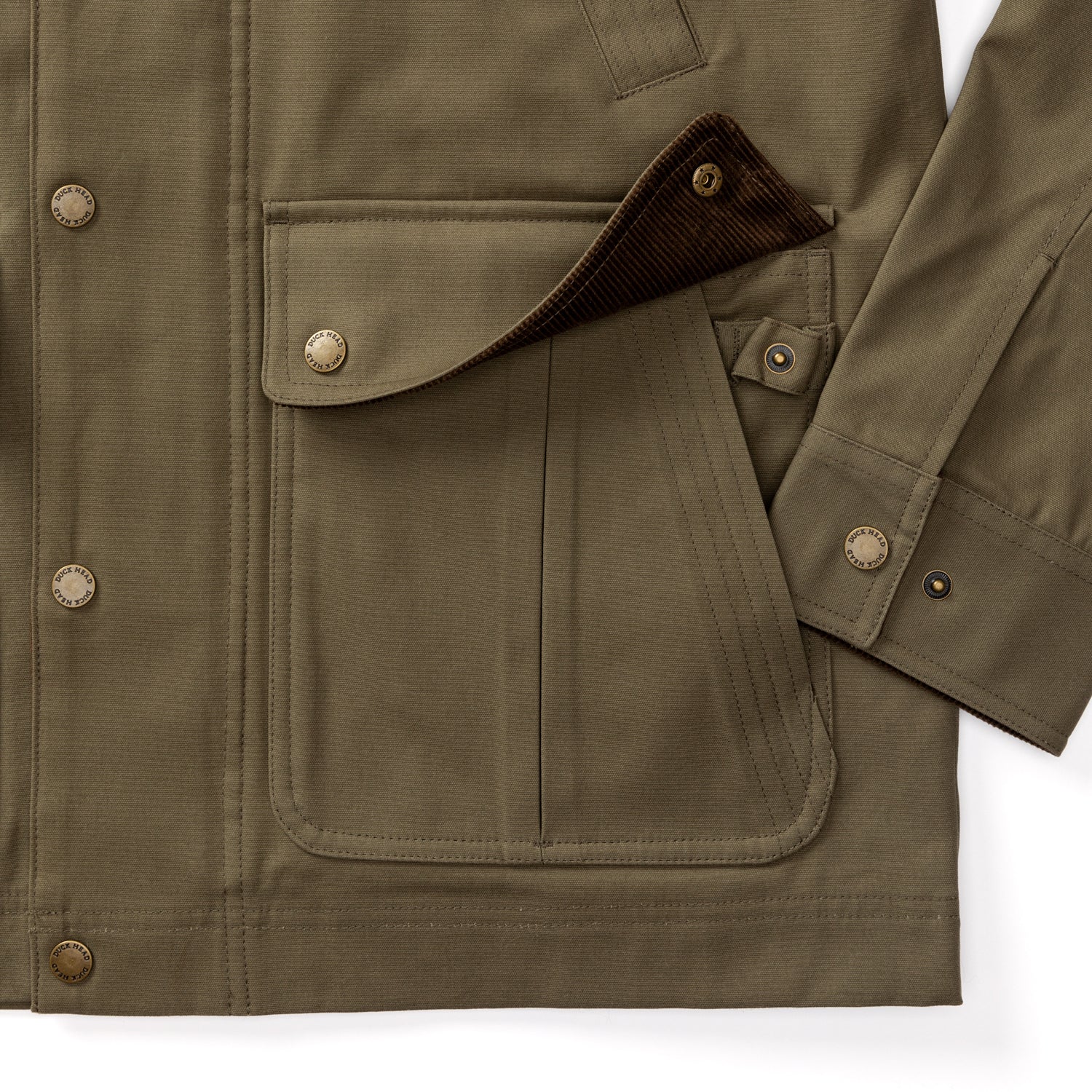 Durable Waxed Duck Canvas Jacket for Men & Women - Water-Resistant Outdoor Workwear - Perfect for Hiking, Camping & Casual Wear