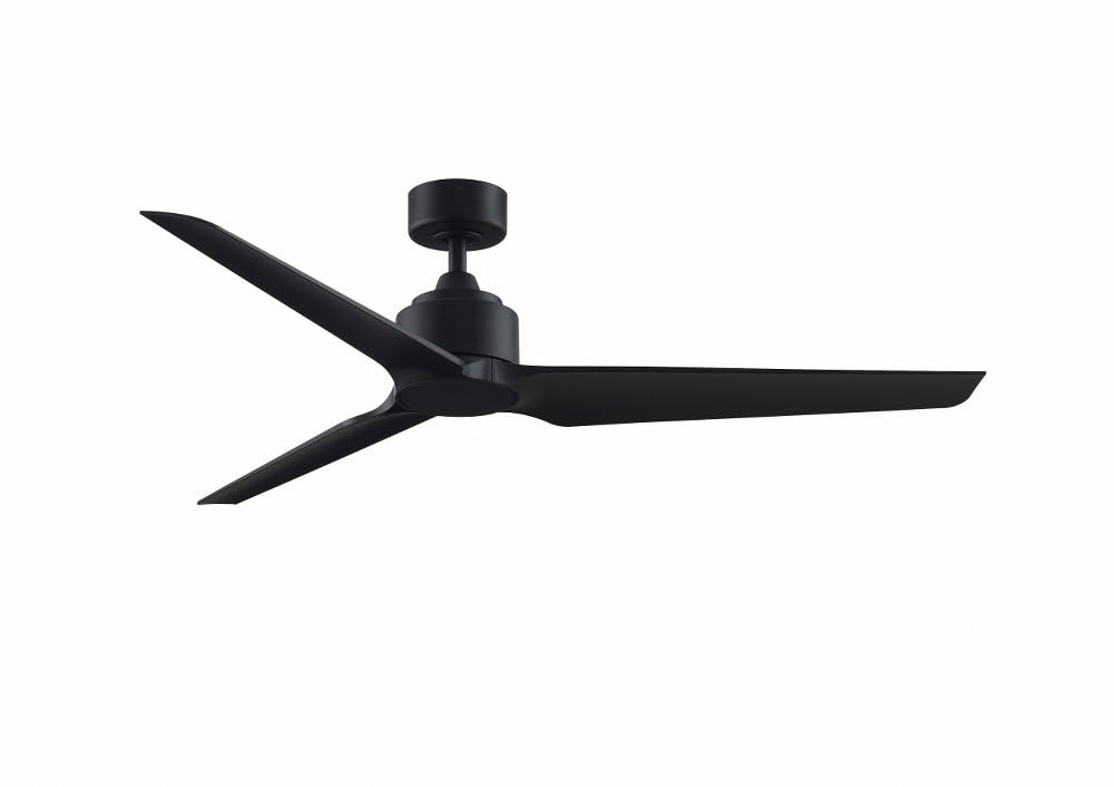 Fanimation TriAire 60-Inch Silver Ceiling Fan Blades (Set of 3) - Modern Cooling for Living Room, Bedroom & Outdoor Spaces