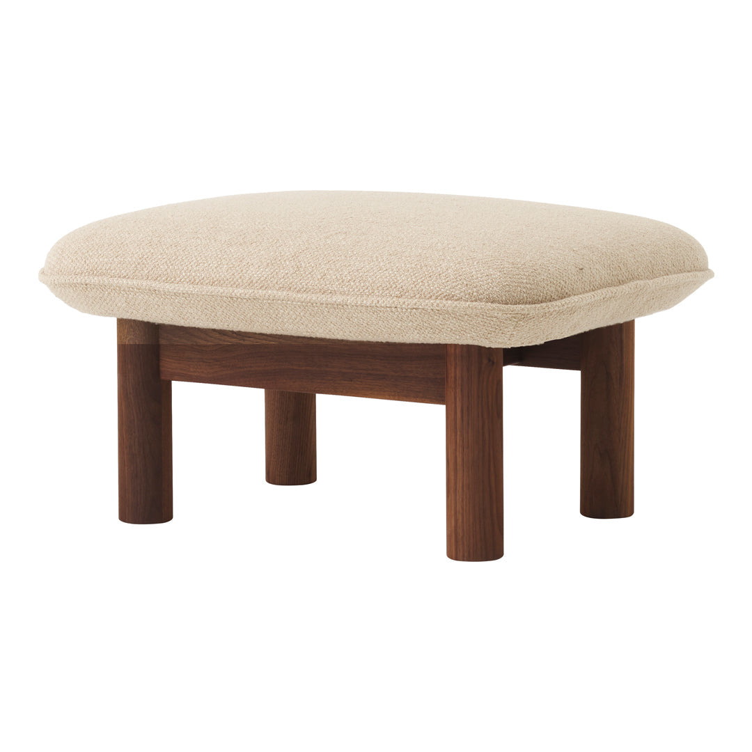 Brasilia Ottoman - Modern Round Storage Ottoman with Lift Top, Upholstered Footrest & Coffee Table - Perfect for Living Room, Bedroom & Home Decor