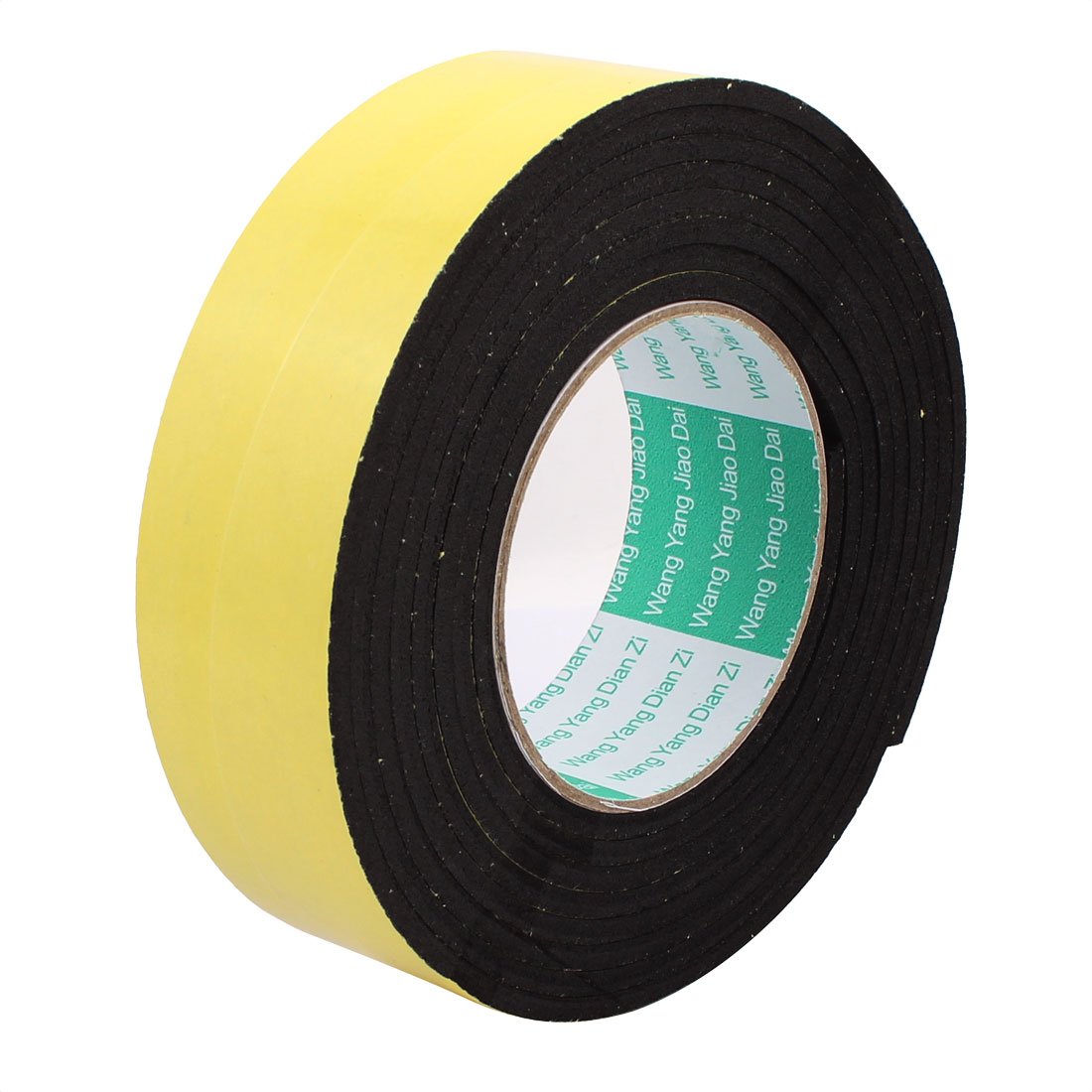 IIVVERR 40mm x 4mm EVA Foam Tape - Single Side Adhesive Sponge Strip - 3 Meters Length - Weatherproof & Durable for DIY, Crafts, Home Repair & Automotive Use