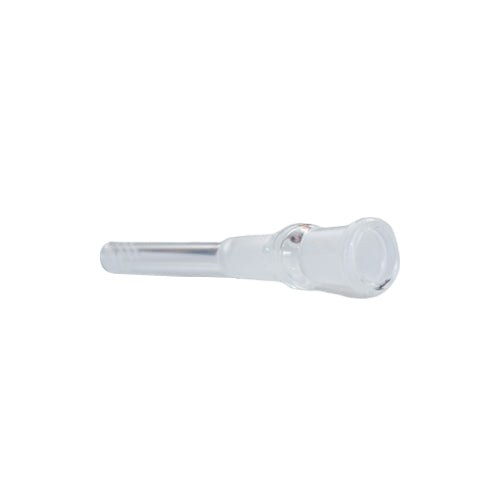 Premium 14mm Short Glass Downstem - 3.5 Inches for Bongs & Water Pipes | Durable Borosilicate Glass Downstem with Diffused Slits | Perfect for Smooth Smoking Experience at Home or Parties