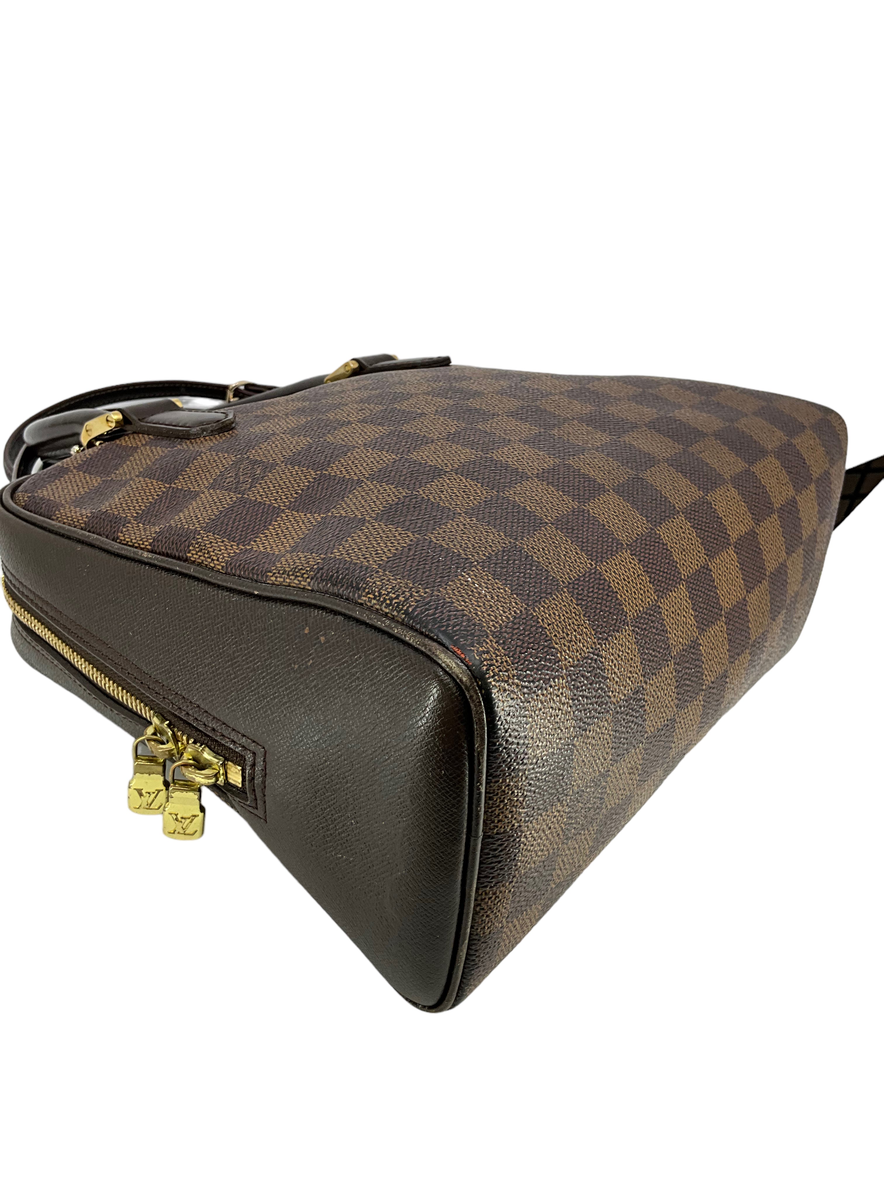 Authentic LOUIS VUITTON Damier Ebene Brera Handbag - Luxury Crossbody Bag for Women | Perfect for Work, Travel & Evening Events