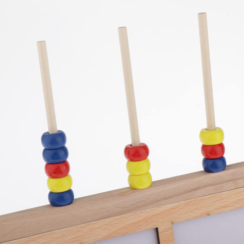 Montessori Wooden Learning Board - Multifunctional Early Education Toy for Toddlers & Preschoolers | Perfect for Home, Classroom & Playroom Learning Activities