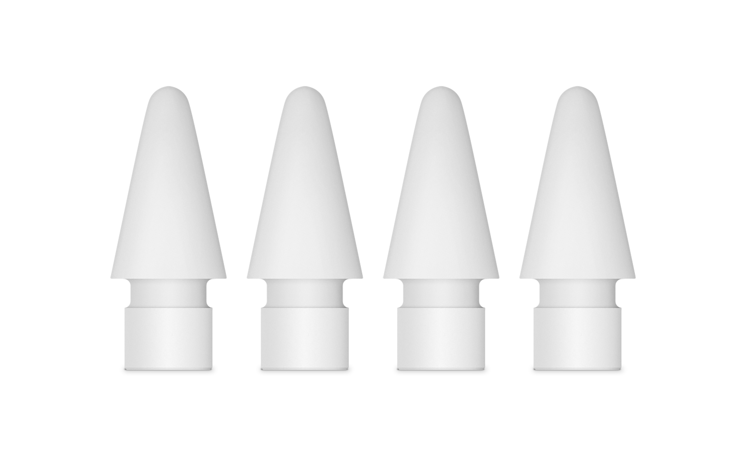 Premium Apple Pencil Replacement Tips (4-Pack) - Compatible with 1st & 2nd Gen - Soft & Durable for Smooth Writing & Drawing - Perfect for iPad Artists, Students & Note-Takers