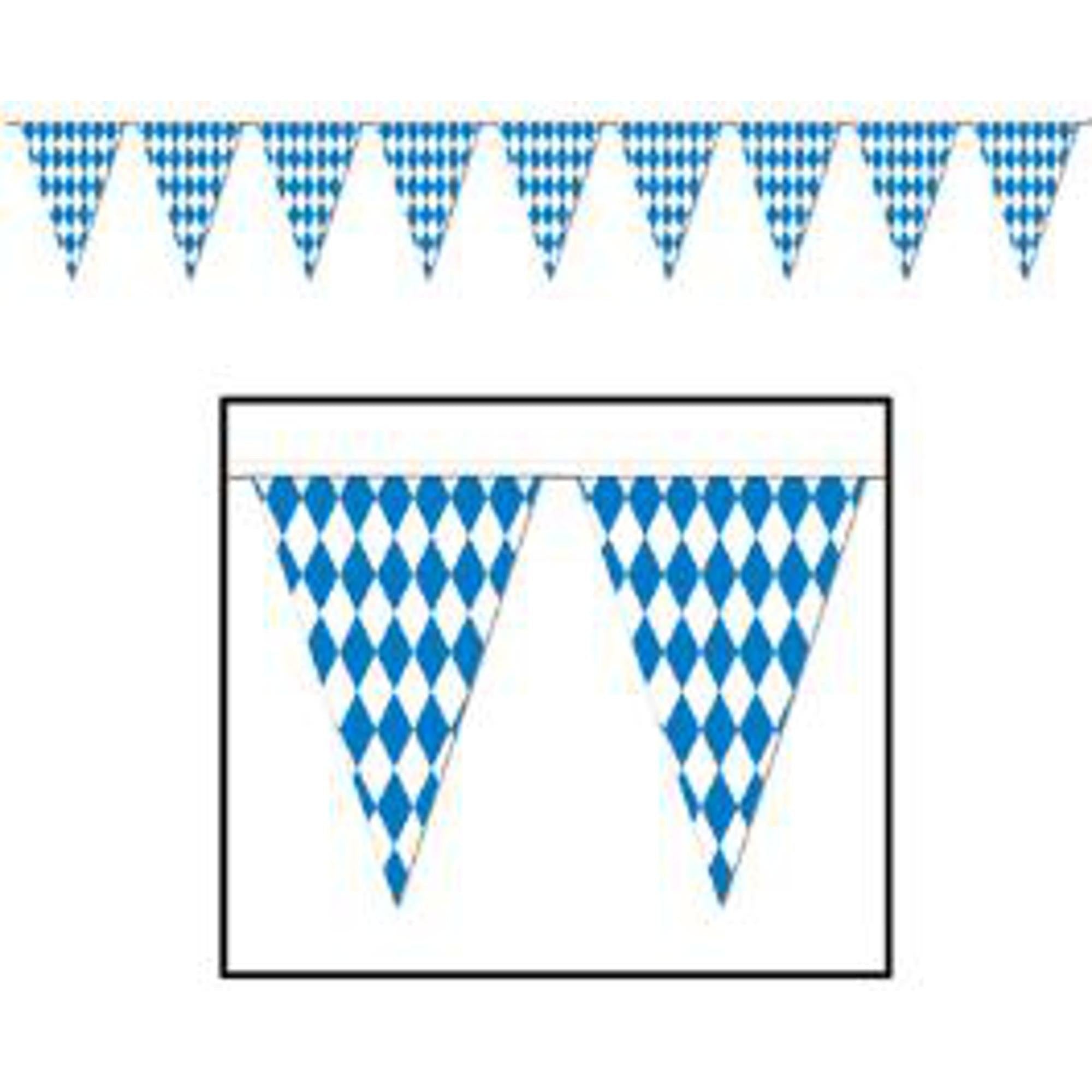 Octoberfest Pennant Banner 17x30 Inches - German Beer Festival Decorations for Oktoberfest Party, Home, Bar & Outdoor Celebrations