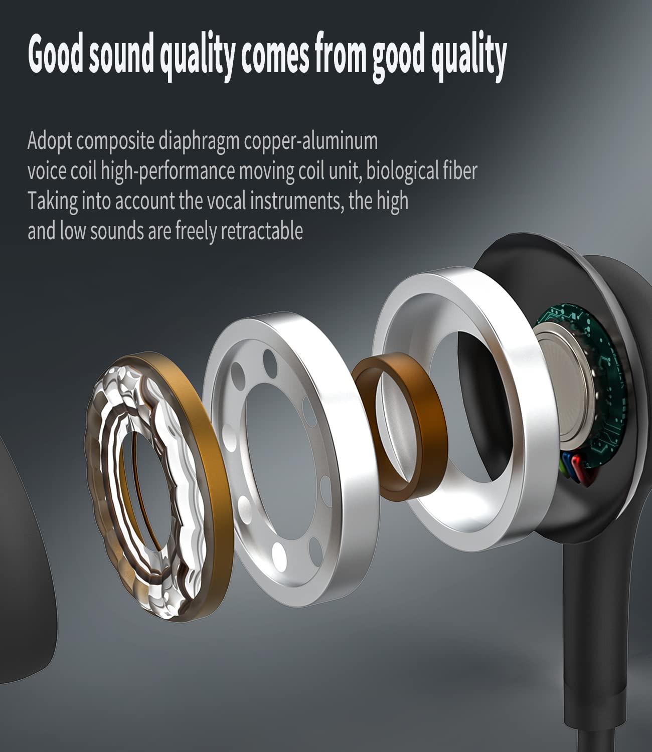 USB C Wired Headphones with Microphone (2-Pack) - Compatible with Samsung Galaxy S23/S22/Note10, Chromebook, Computer - Noise Cancelling Earbuds for School, Work & Gaming