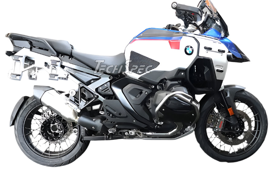 TechSpec R1300GS ADV SnakeSkin Gripster Tank Pad Kit - Non-Slip Motorcycle Tank Protector for BMW R1300GS Adventure - Perfect for Off-Road Riding and Long-Distance Tours