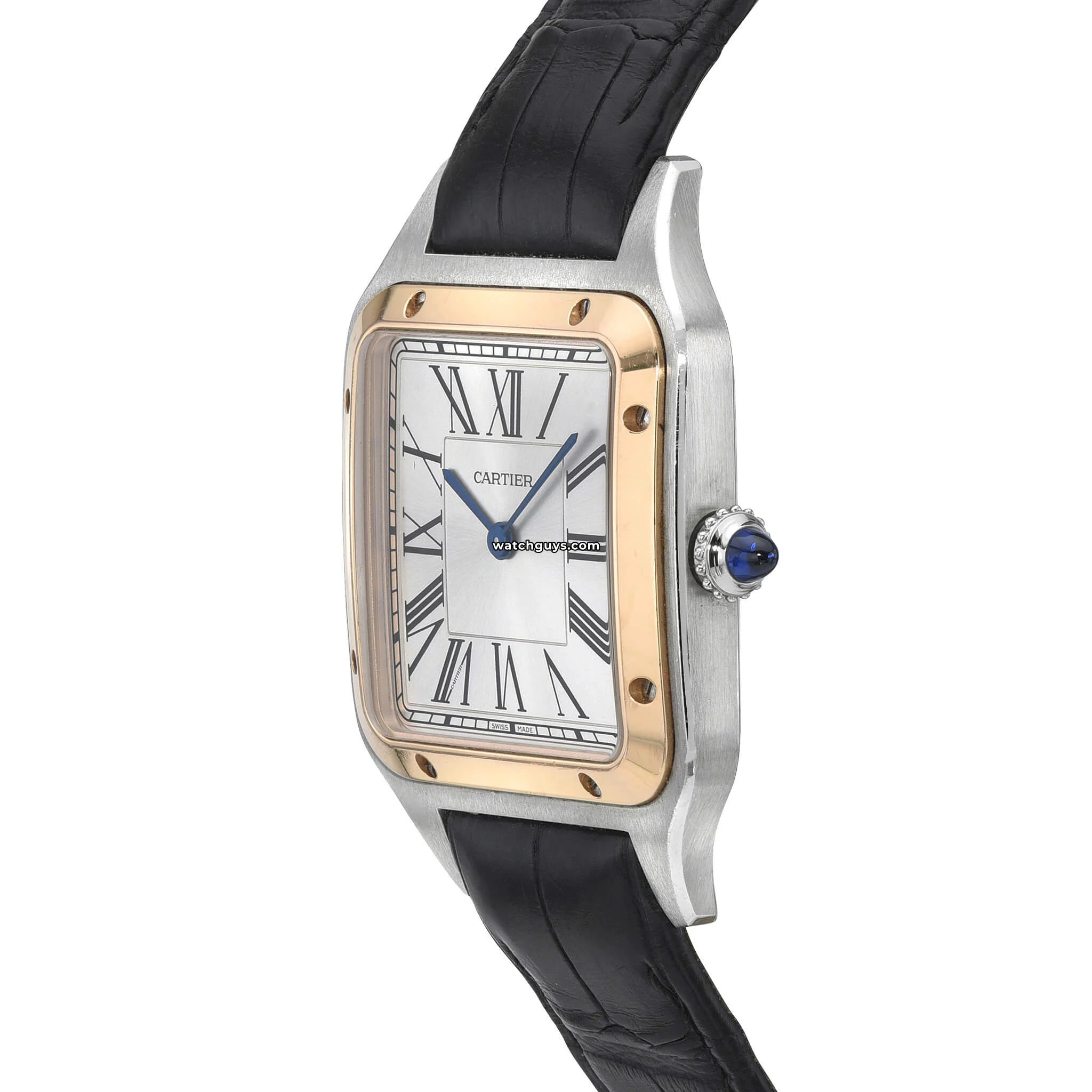Cartier Santos Dumont Large Men's Watch W2SA0011 - Luxury Stainless Steel Timepiece for Business & Formal Occasions