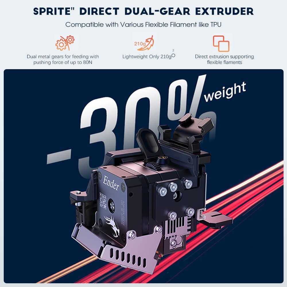Official Creality Ender 3 S1 3D Printer with Direct Drive Extruder | CR Touch Auto Leveling | High Precision Double Z-Axis | Silent Board | 8.6x8.6x10.6in Build Size | Upgraded Ender 3 V2 for Beginners | Perfect for Home DIY, Prototyping & Educational Projects