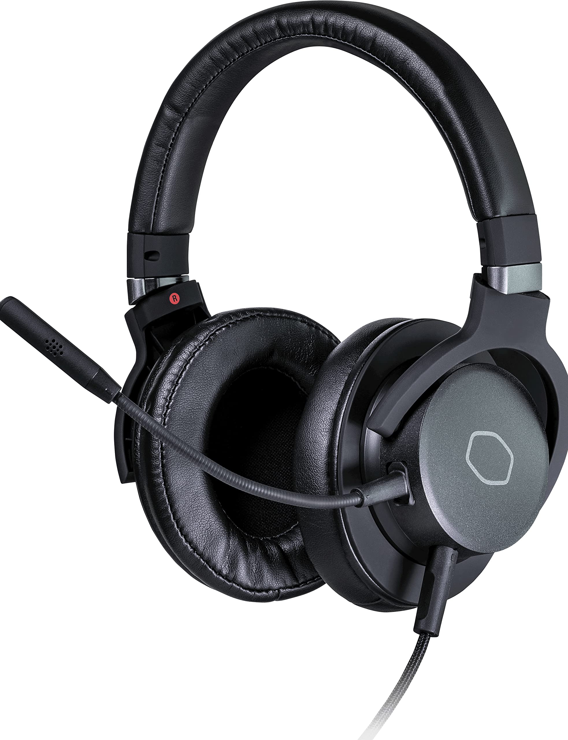 Cooler Master MH752 Gaming Headset with Virtual 7.1 Surround Sound - Noise Cancelling Boom Mic, 40mm Neodymium Drivers, Lightweight Design for PC, PS4, Xbox, Nintendo Switch - Perfect for FPS, MOBA & Streaming Games