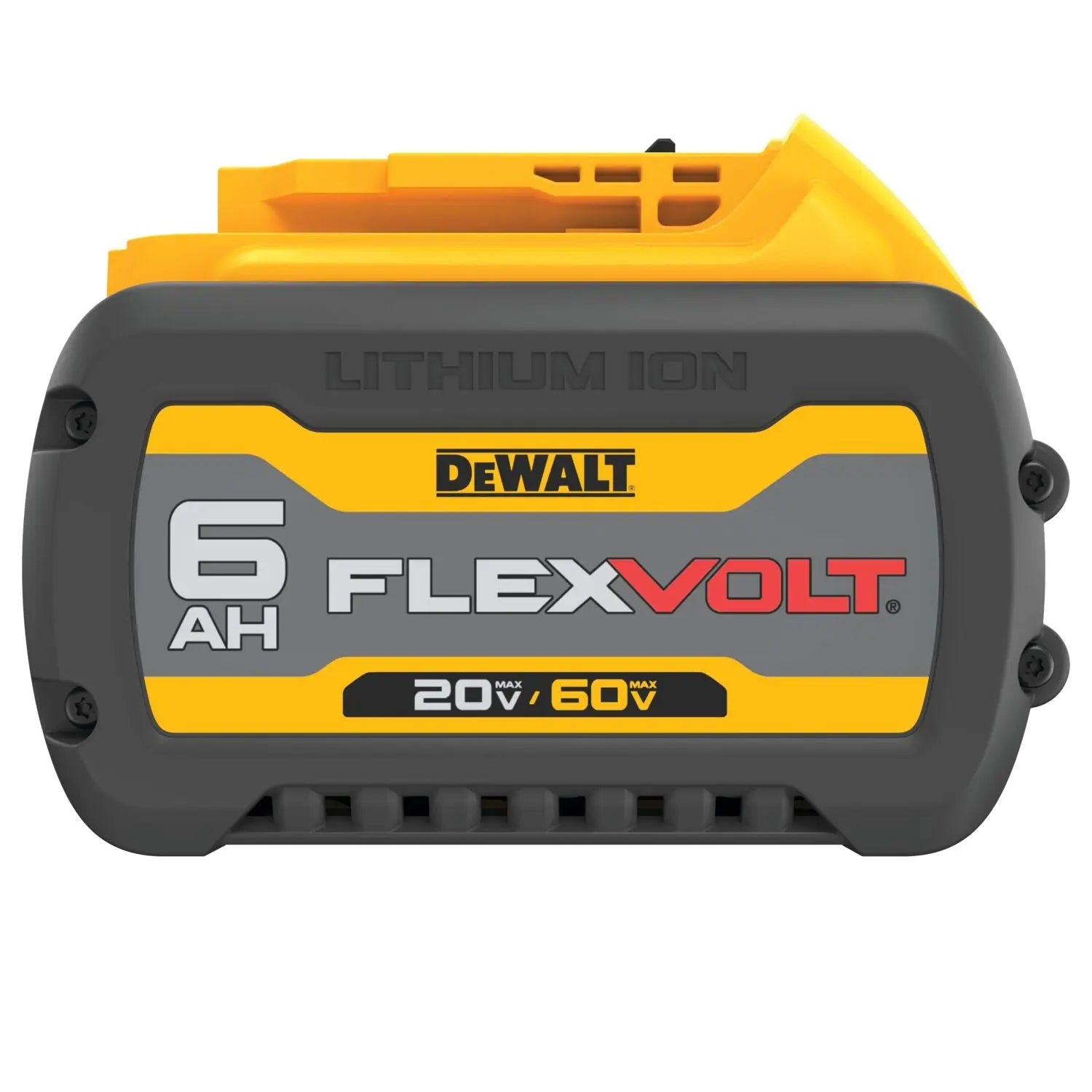 DEWALT DCB606 20V/60V MAX FLEXVOLT 6.0Ah Lithium-Ion Battery Pack - Compatible with DEWALT 20V & 60V Tools for Construction, Woodworking & DIY Projects