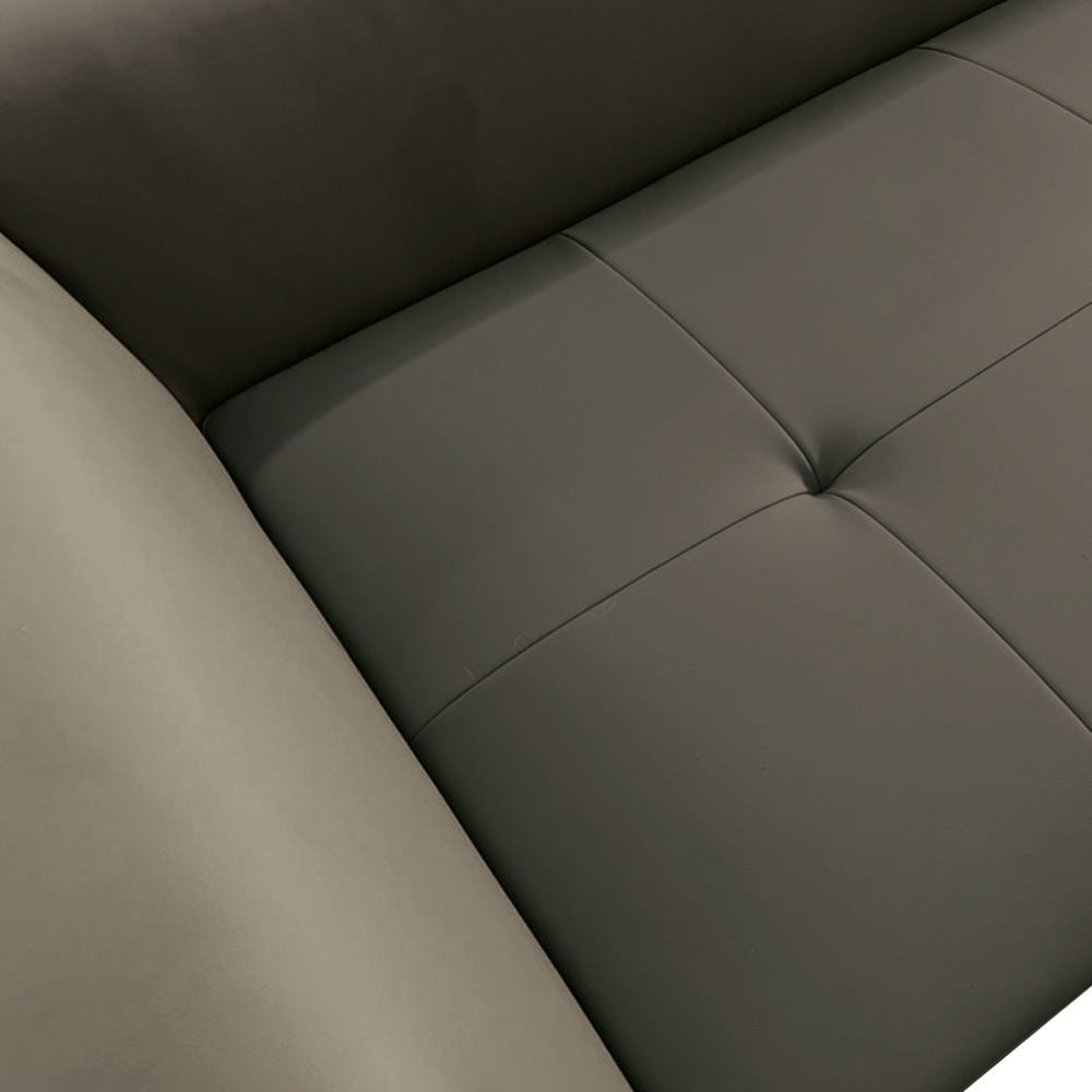 Hemlock Left Chaise Sofa - Modern L-Shaped Sectional Couch with Reversible Design, Plush Cushions & Sturdy Frame | Perfect for Living Room, Family Room & Home Theater Seating