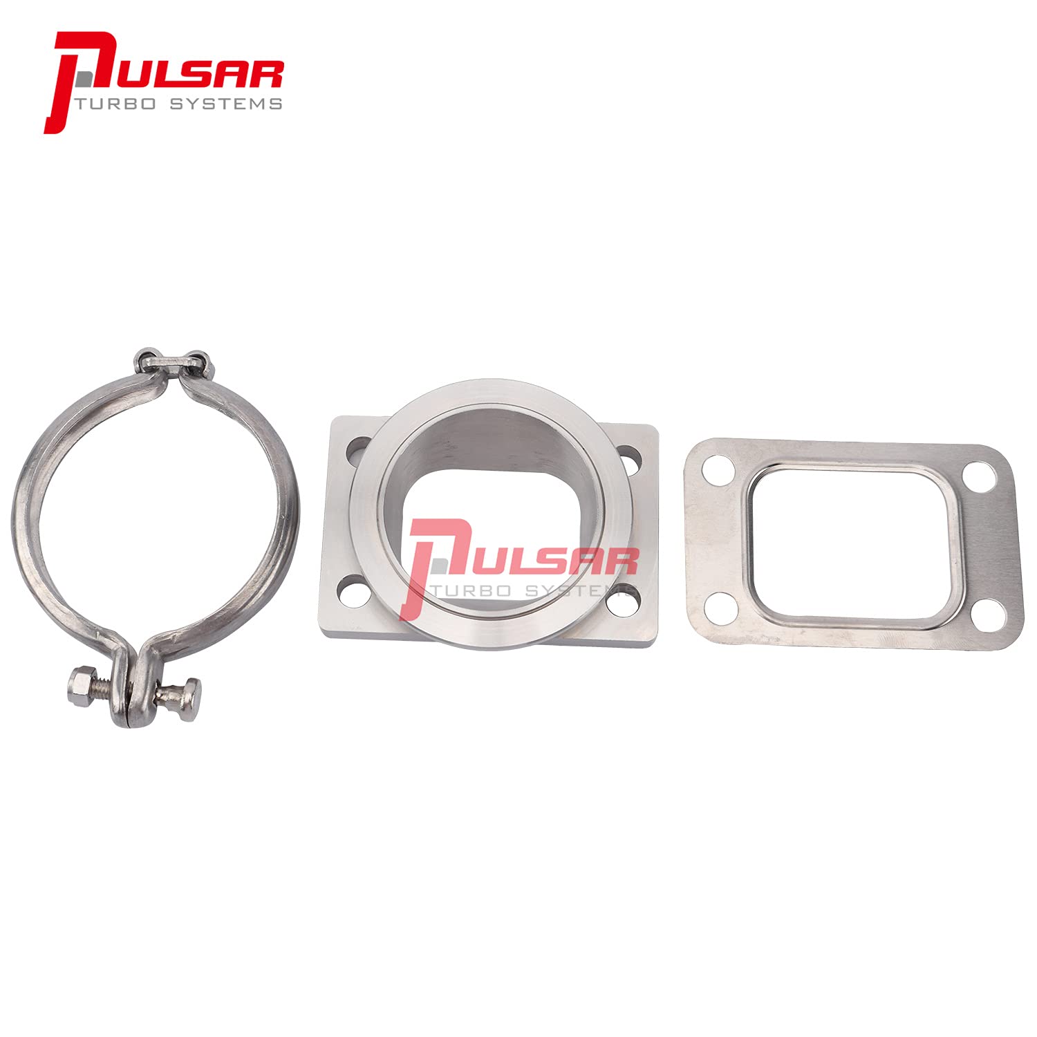 PSR V-Band to T3 Adapter - Compact Turbocharger Flange Converter for Performance Upgrades - Perfect for Turbocharged Vehicles & Engine Modifications