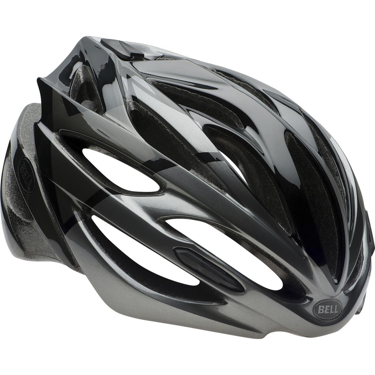 Bell Array Bike Helmet Velocity - Small Size, Black/Titanium - Lightweight & Ventilated Cycling Helmet for Road & Mountain Biking - Perfect for Commuting, Fitness & Outdoor Adventures