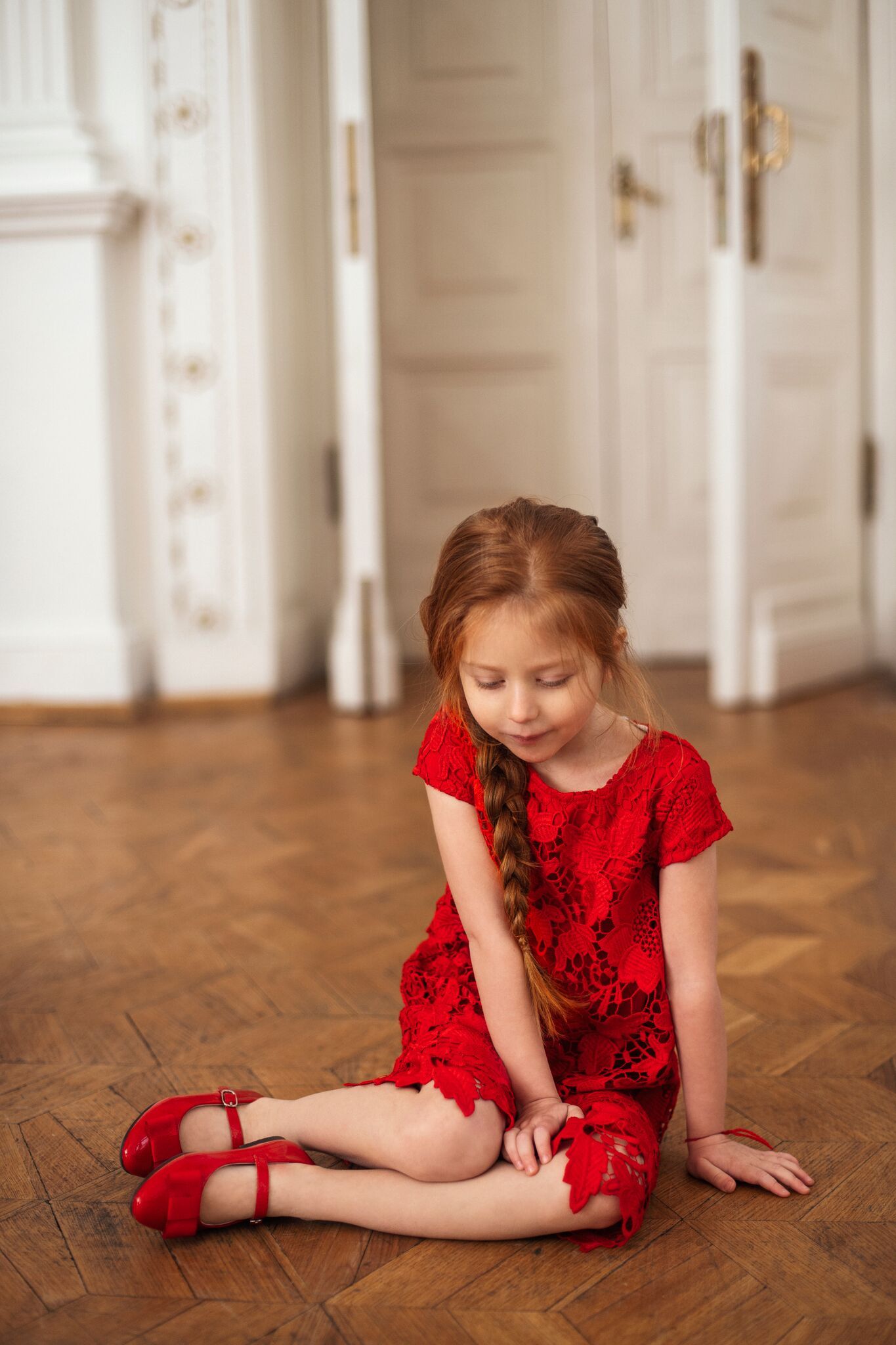 Ellen Red Women's Fashion Dress - Elegant & Comfortable for Casual Wear, Parties & Special Occasions