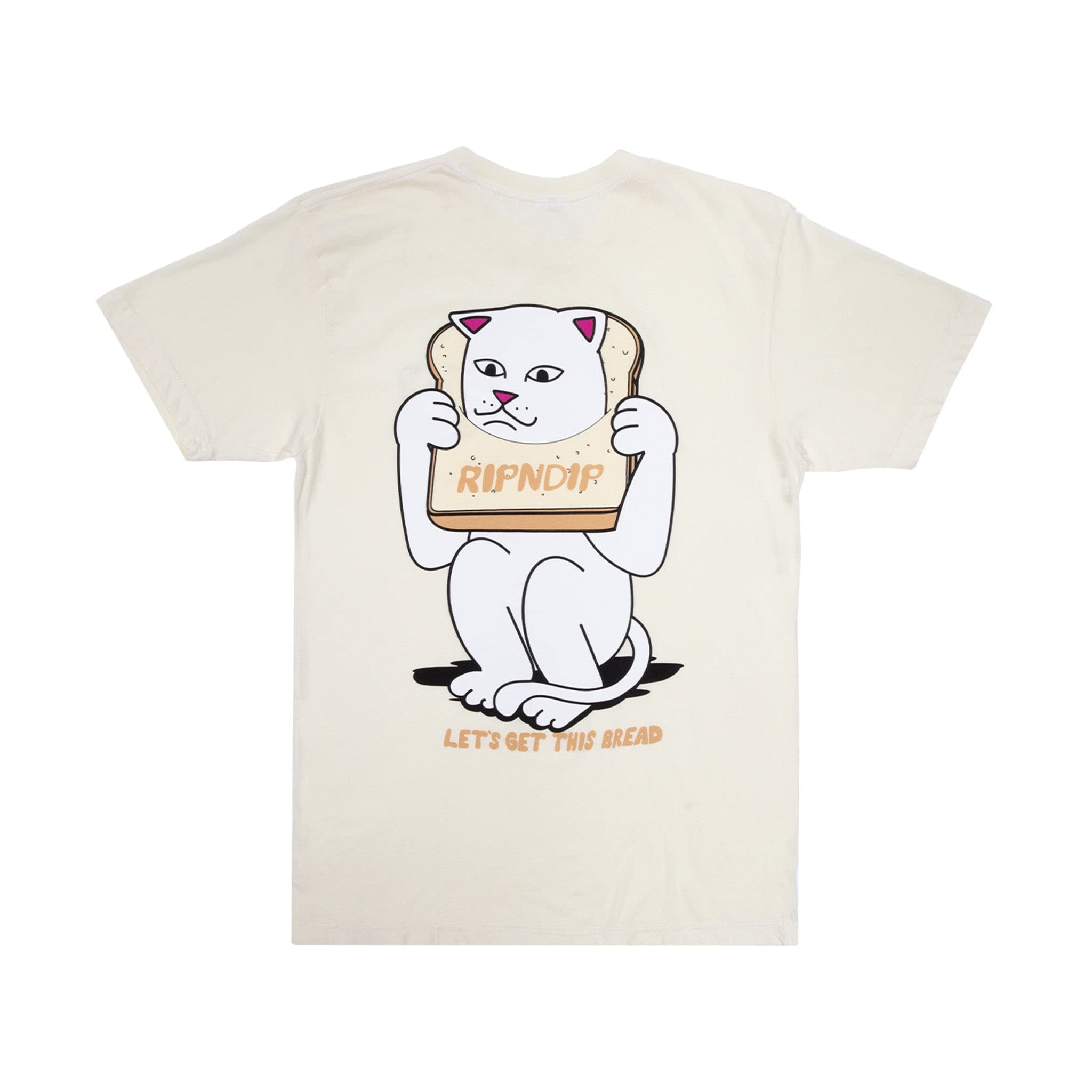 RIPNDIP Gluten Free T-Shirt for Men & Women | 100% Cotton Comfort Fit Casual Tee | Perfect for Everyday Wear, Gym & Street Style